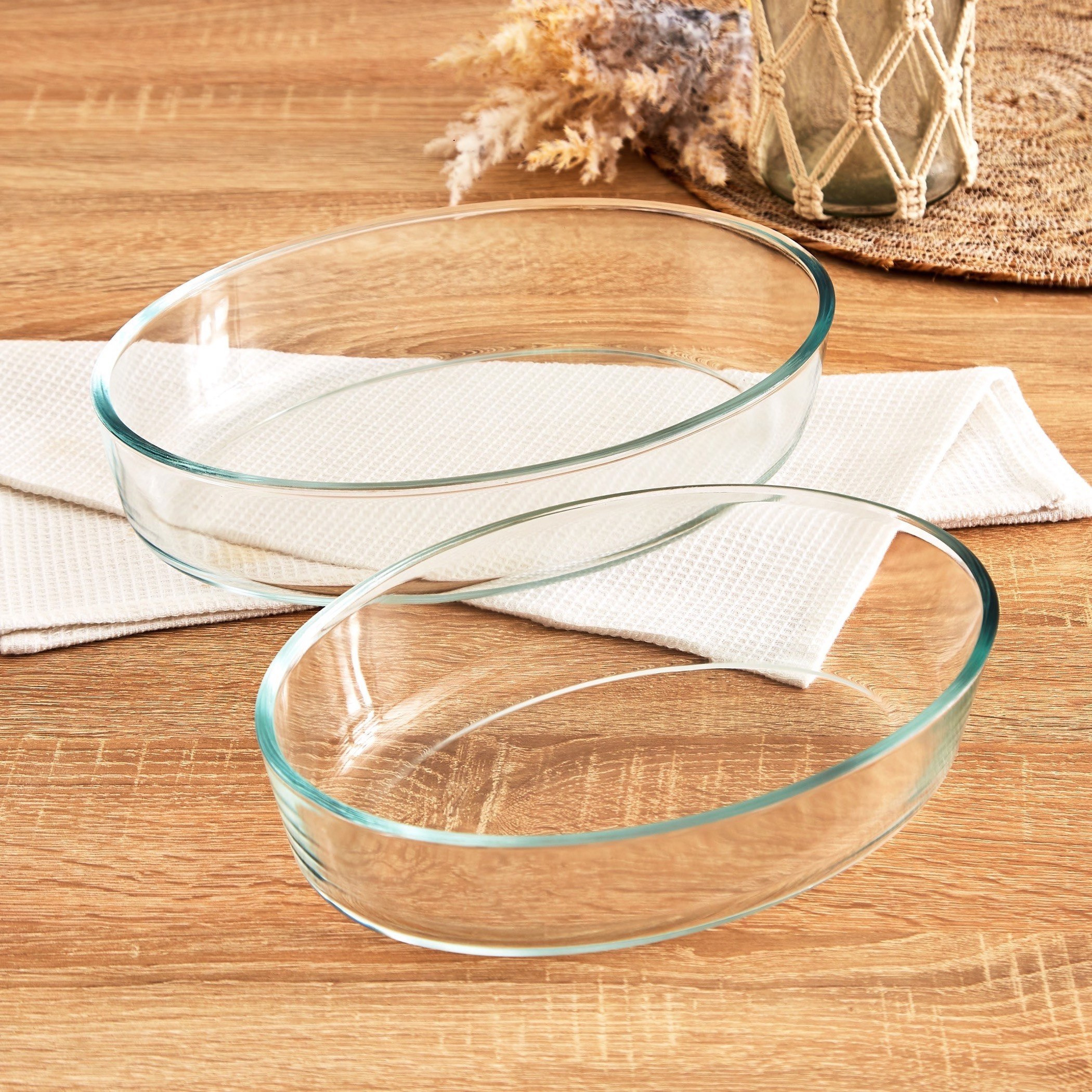 Bakeology 2-Piece Oval Baking Dish Set-hbxkitchen-bakeware-image-2