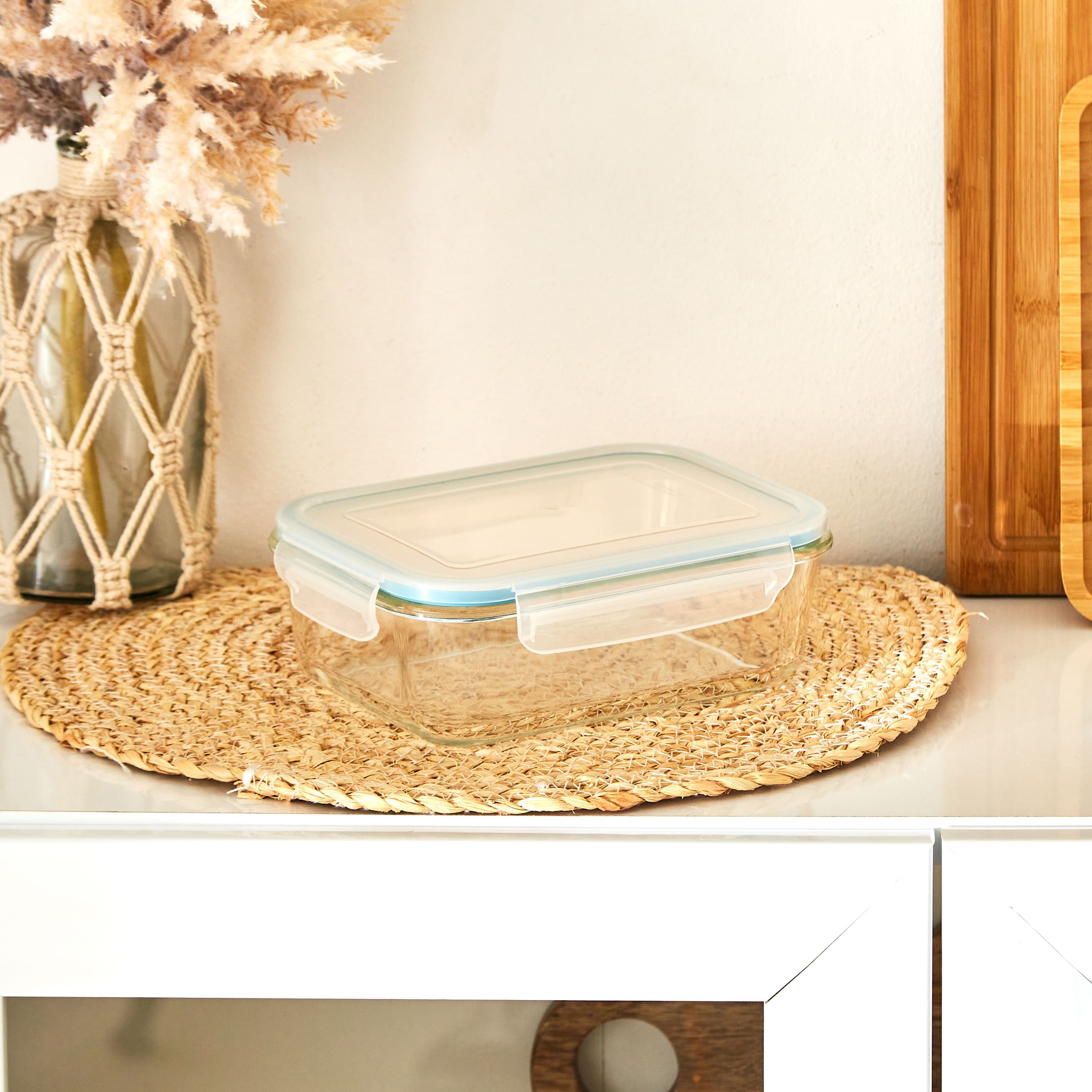 حاوية تخزين زجاج بوروسليكات مستطيلة من إمبريال - 1 لتر-hbxhomeware-hbxkitchen-image-3
