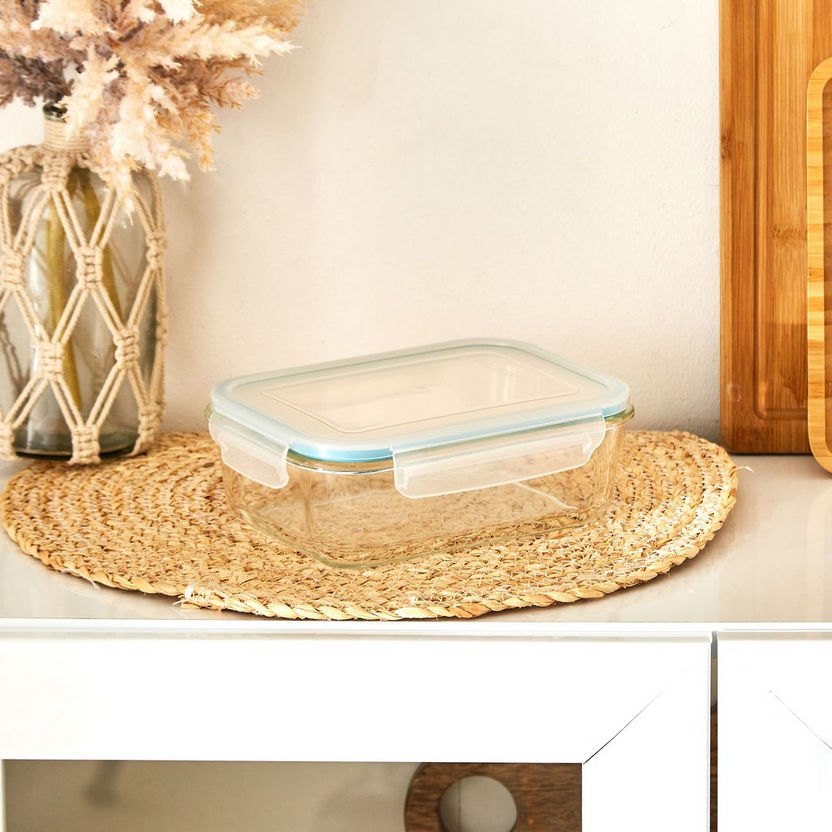 Imperial Rectangular Borosilicate Glass Storage Container - 1 L-Containers and Jars-image-2