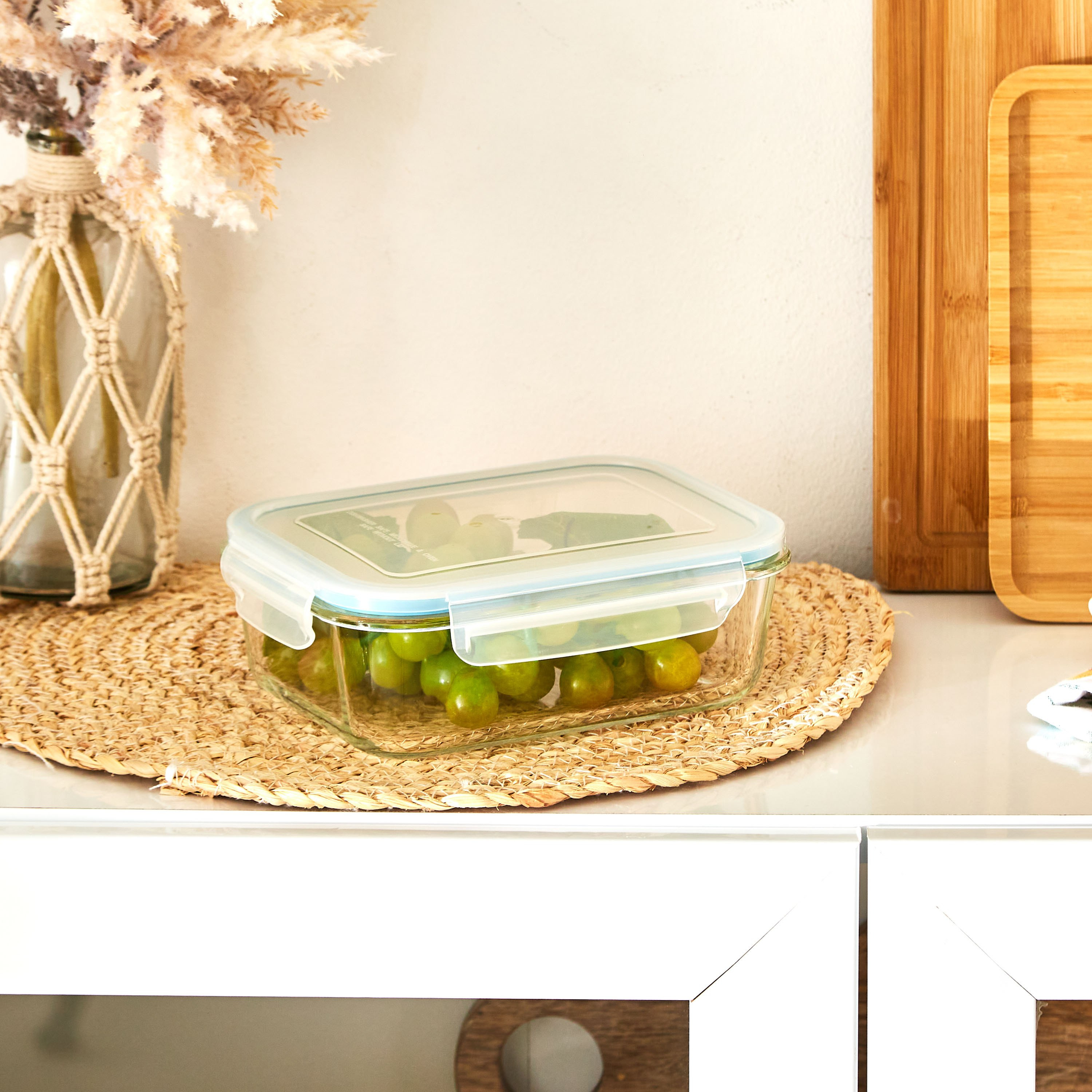حاوية تخزين زجاج بوروسليكات مستطيلة من إمبريال - 1 لتر-hbxhomeware-hbxkitchen-image-1