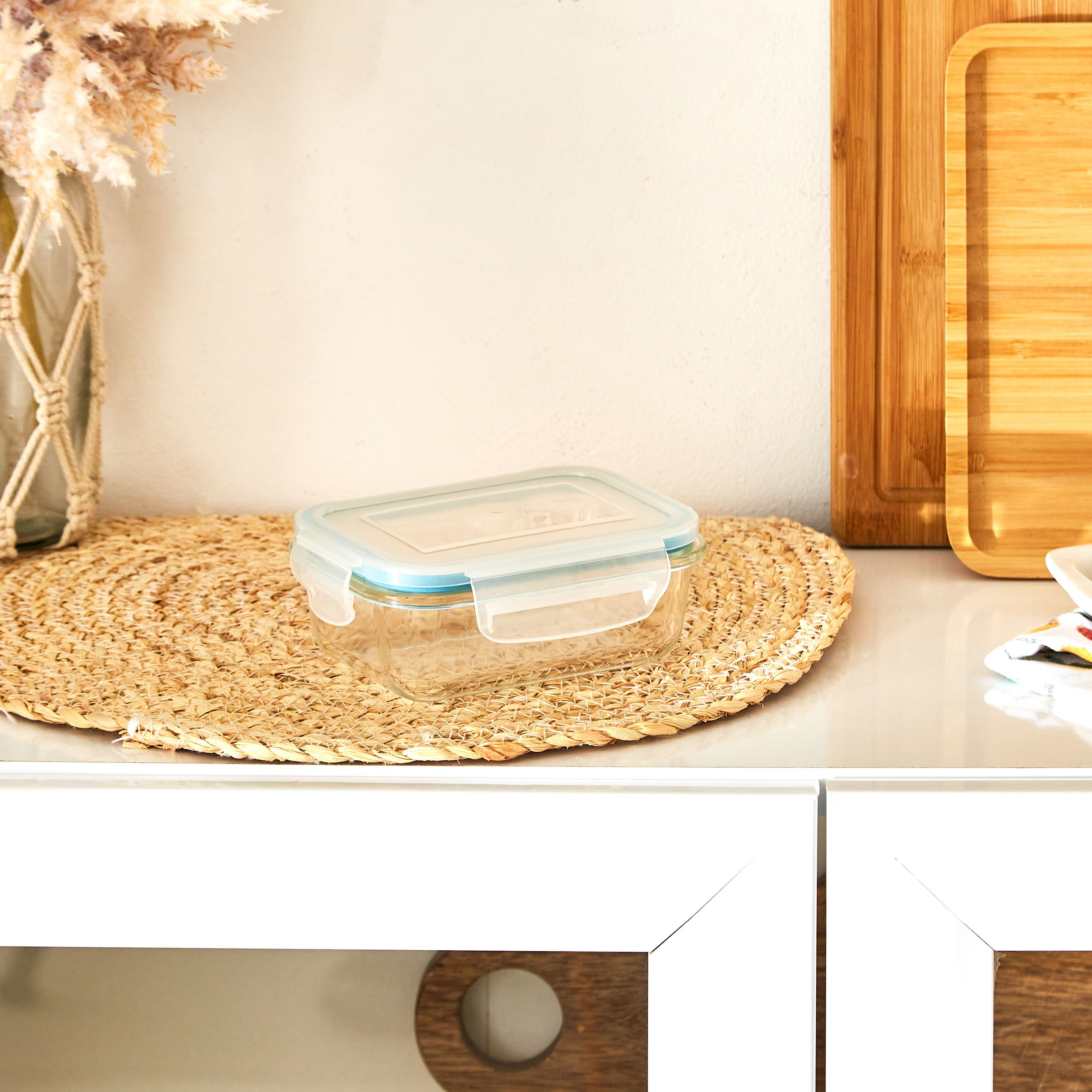 Imperial Rectangular Borosilicate Glass Storage Container - 370 ml-hbxhomeware-hbxkitchen-image-2