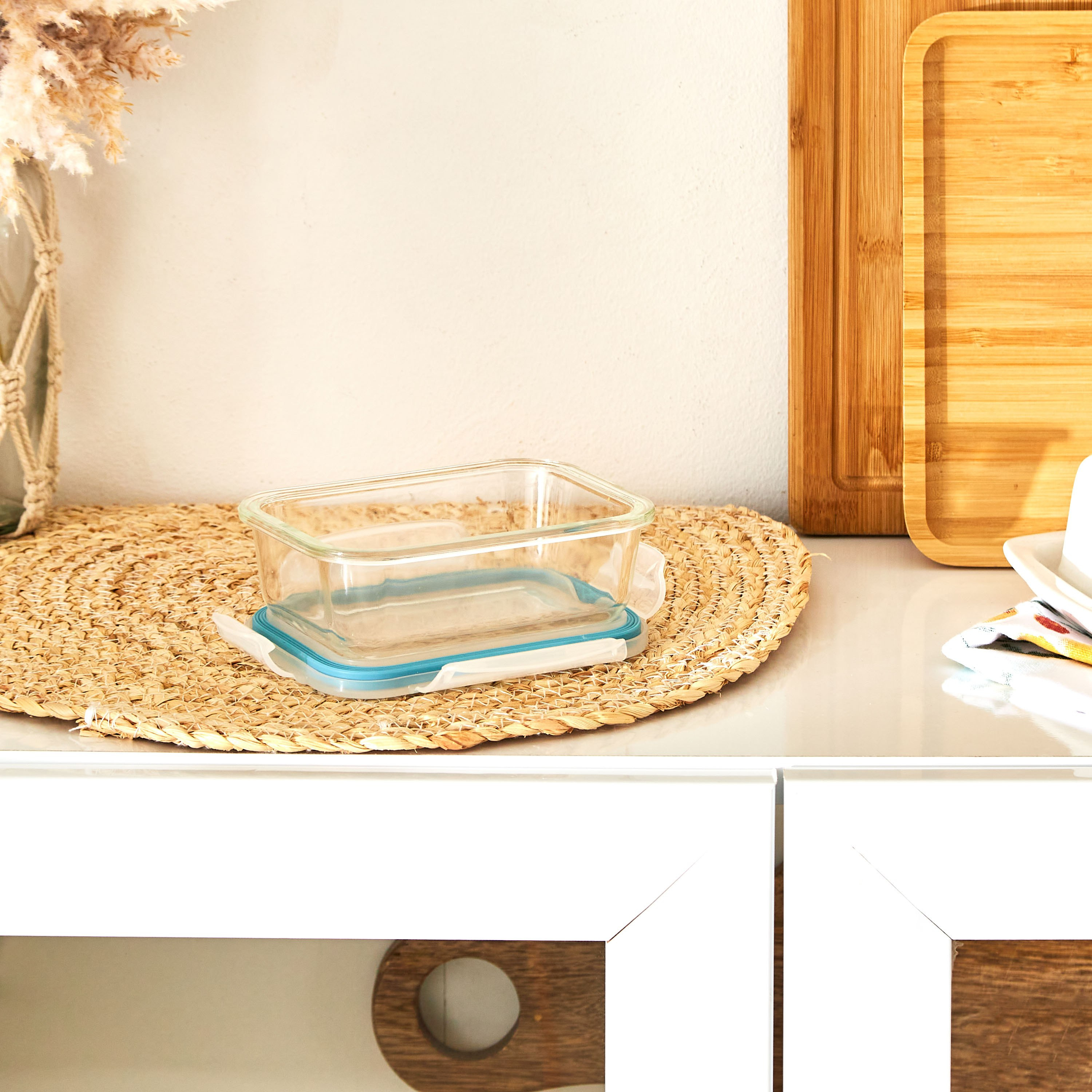 Imperial Rectangular Borosilicate Glass Storage Container - 370 ml-hbxhomeware-hbxkitchen-image-3