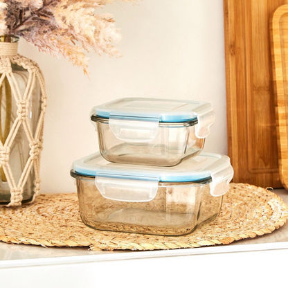 Imperial 2-Piece Glass Storage Container Set