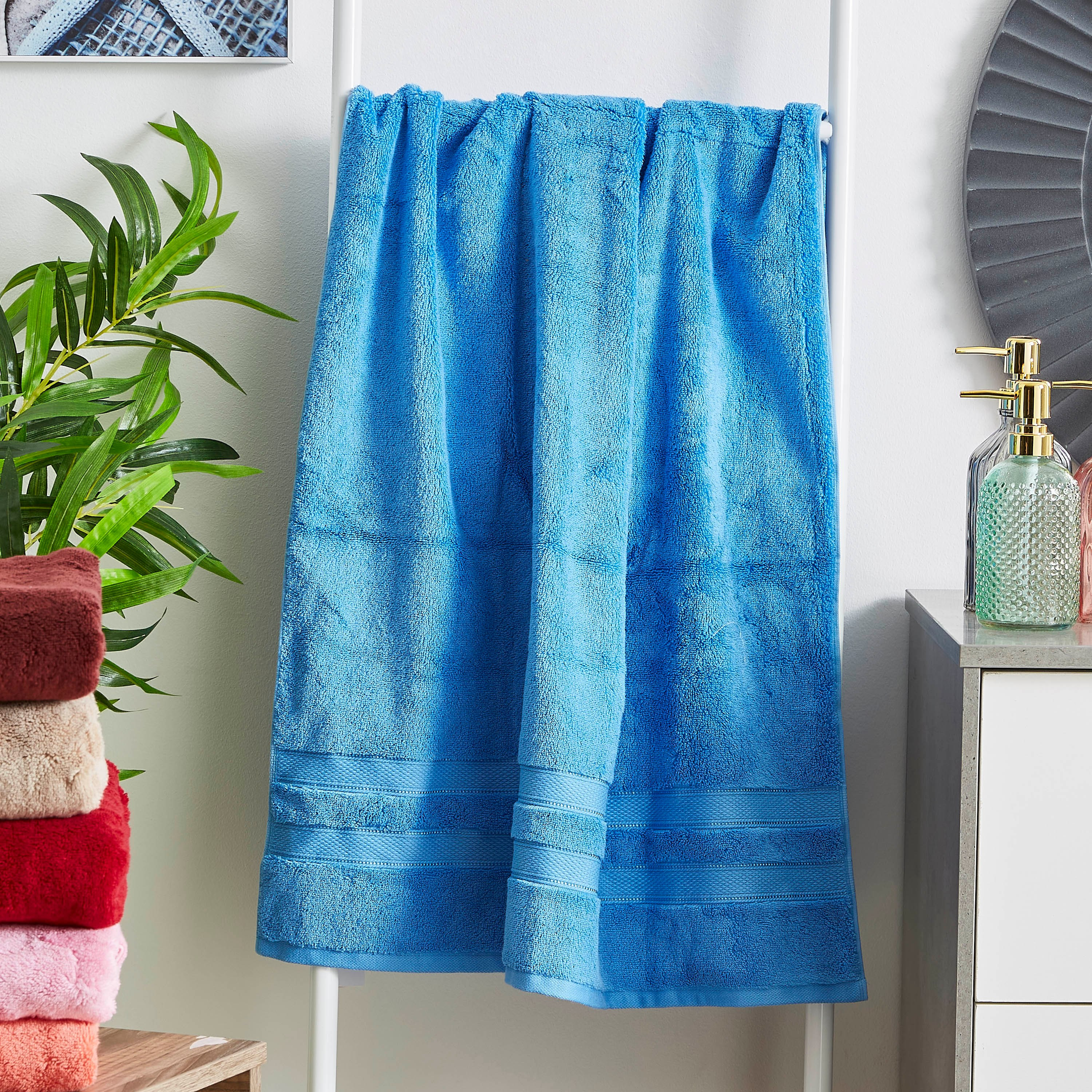 منشفة حمّام قطن من ليلى- 69x138 سم-hbxbathroom-bathroomtextiles-image-1