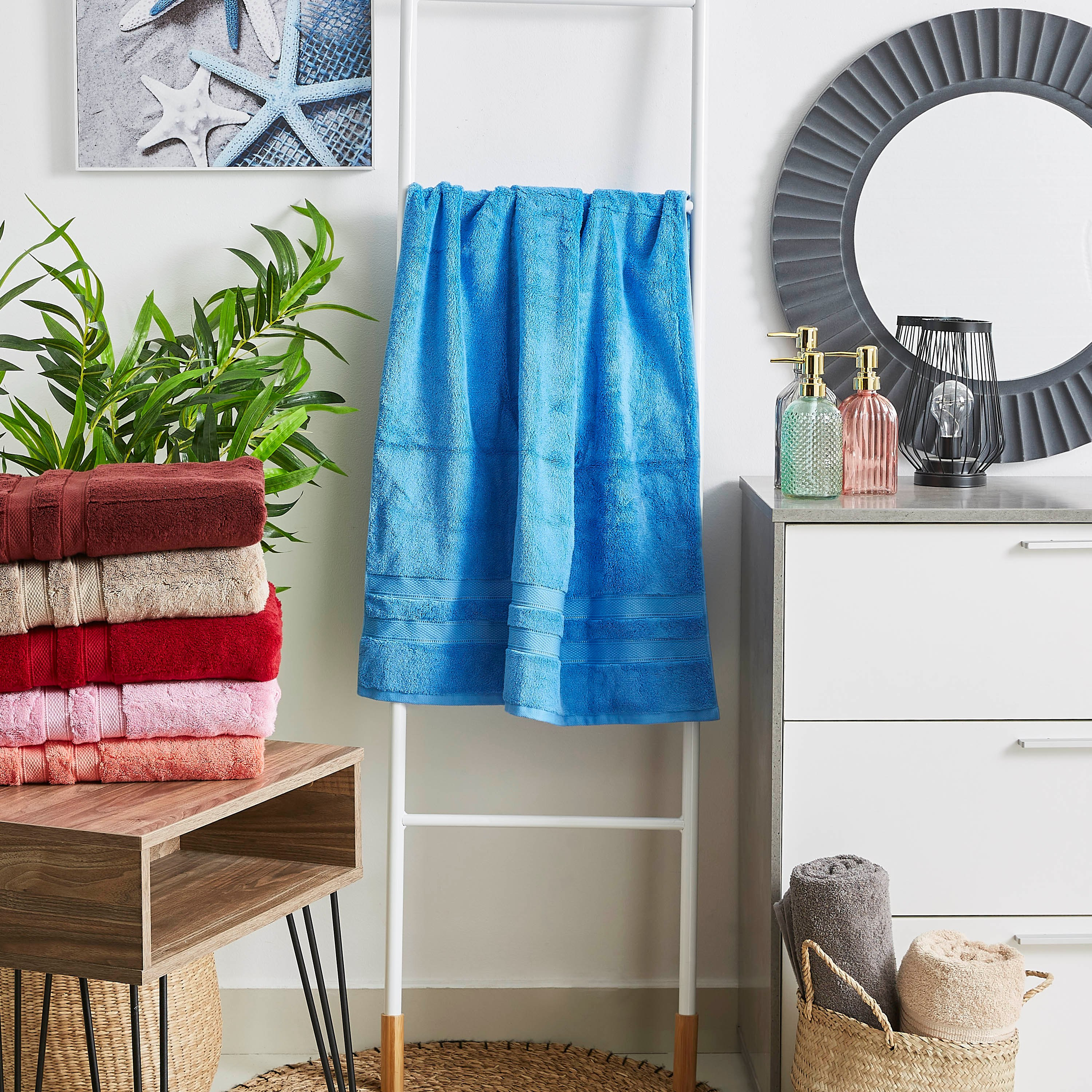 منشفة حمّام قطن من ليلى- 69x138 سم-hbxbathroom-bathroomtextiles-image-4