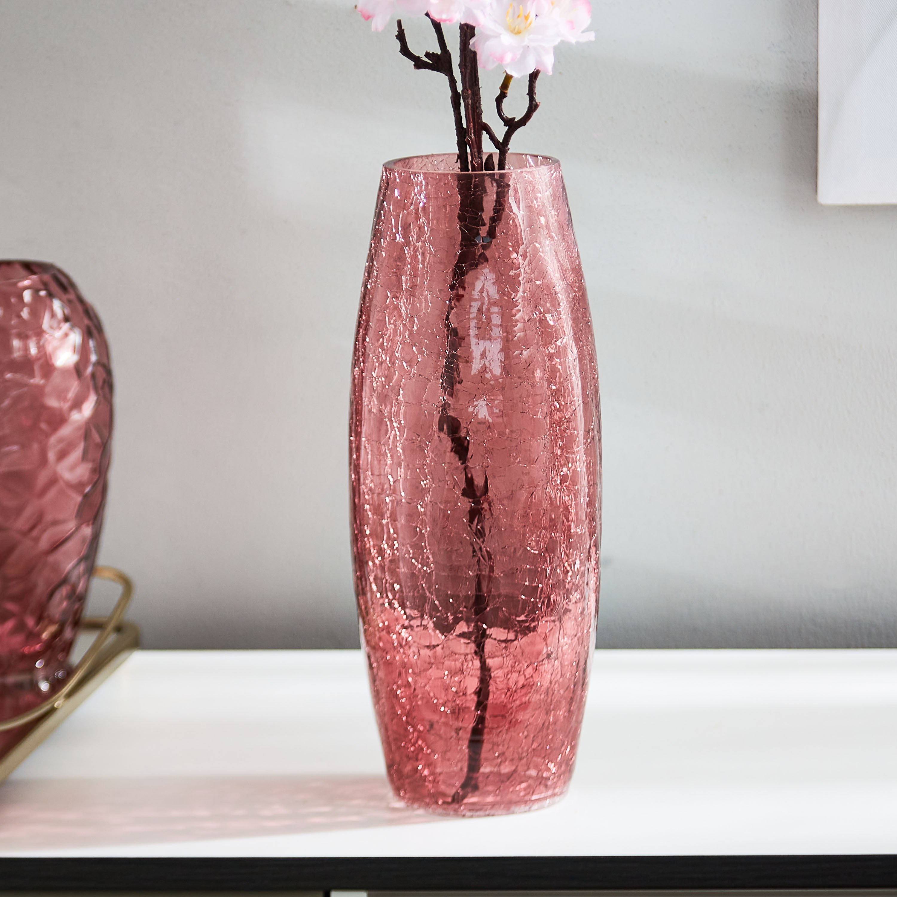 مزهريّة زجاجيّة من كلايد - 12x29 سم-hbxbedroom-decorandaccessories-vases-image-1