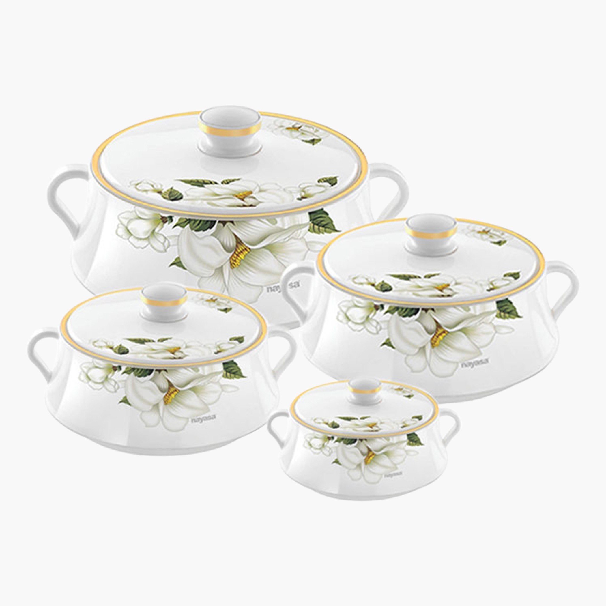 طقم كسرولة من أكورد لورينزو - 4 قطع-hbxdecorandfurnishings-tabletop-serveware-image-1
