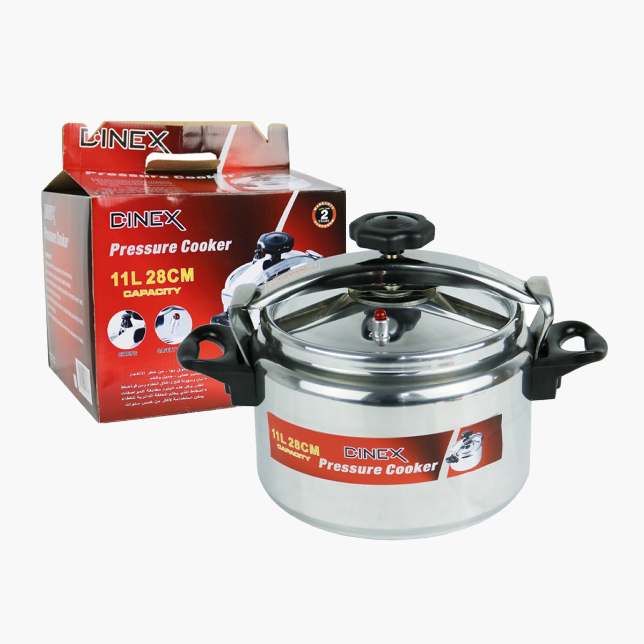 قدر ضغط ألمنيوم من أكورد- 11 لتر-hbxkitchen-kitchenware-foodpreparation-image-1
