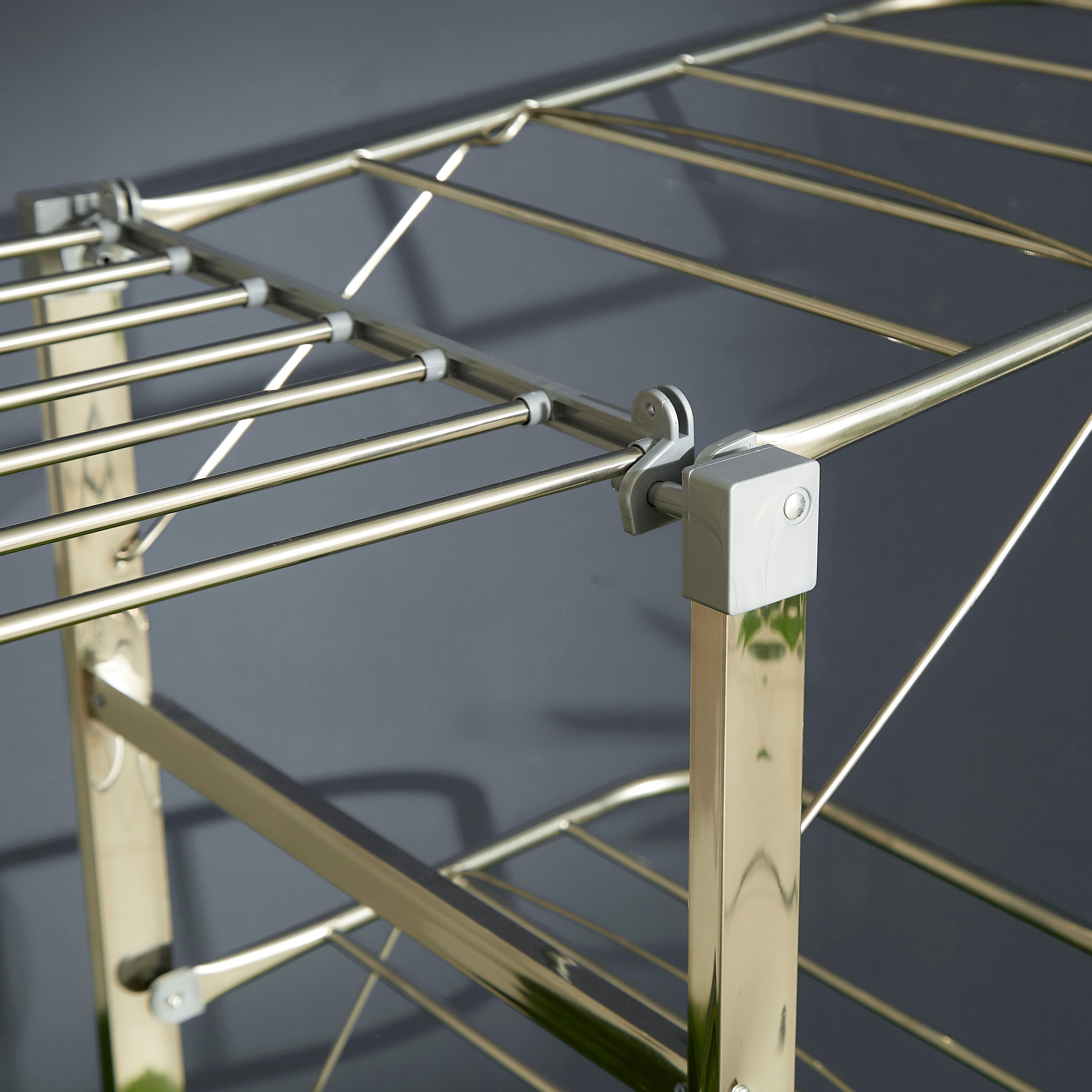 Acier Collapsible Clothes Dryer - 186x110x60 cm-hbxhomeware-bathandlaundry-clothesdryingracks-image-2