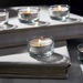 Atlanta Glass Tria Clear Tealight - Set of 5-Candleholders-thumbnailMobile-2