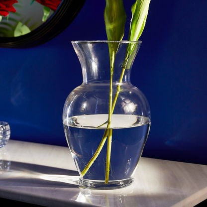 Atlanta Clear Glass Urn Vase