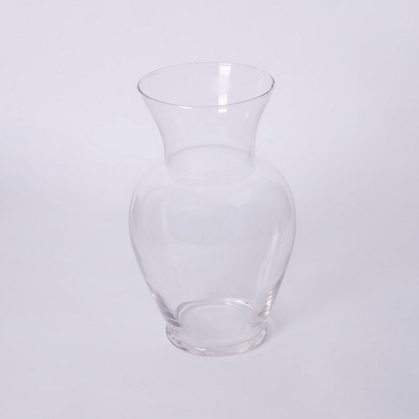 Atlanta Clear Glass Urn Vase-Vases-image-4