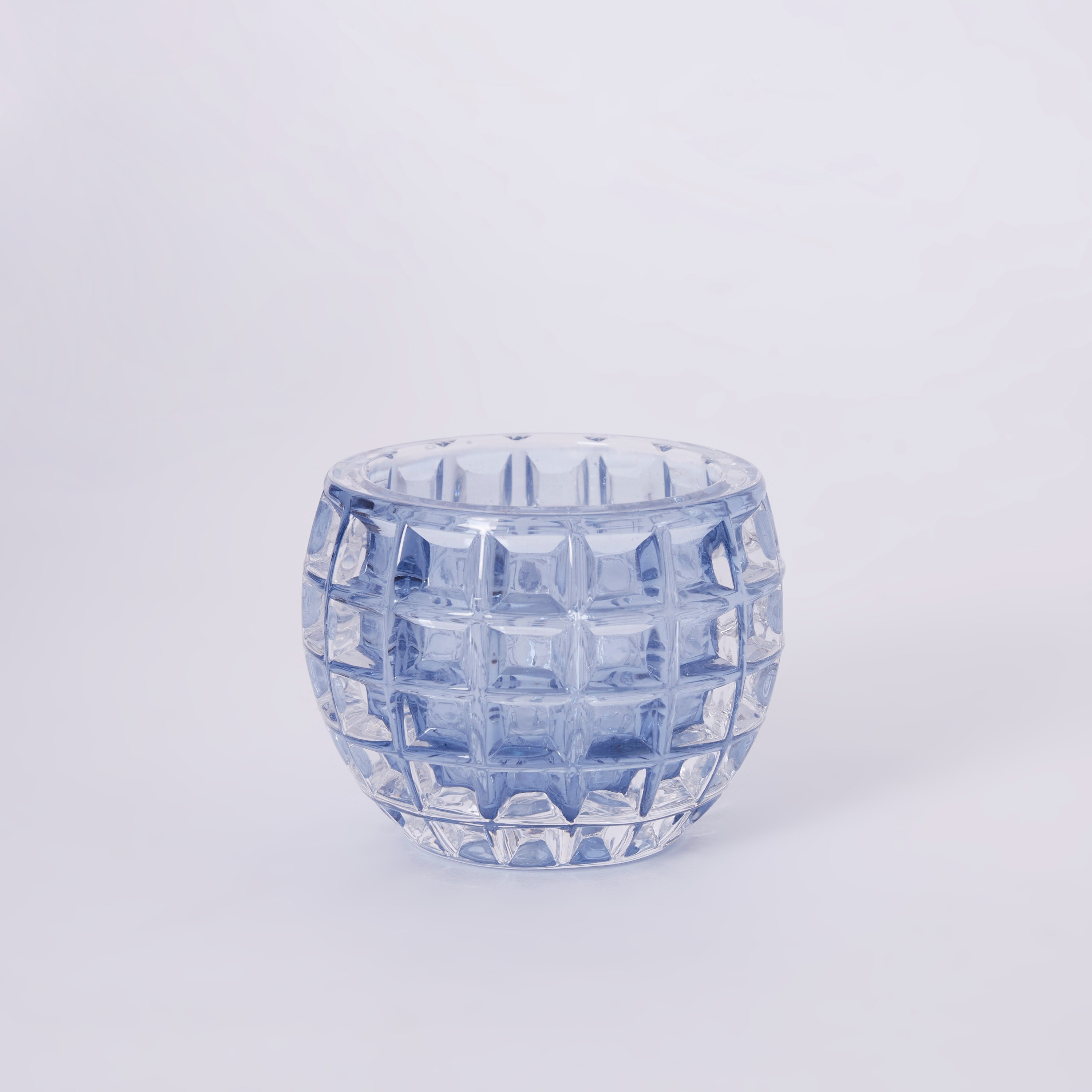 حامل شموع صغيرة زجاج من باين - 8x6 سم-hbxlivingroom-decorandaccessories-candleholders-image-4