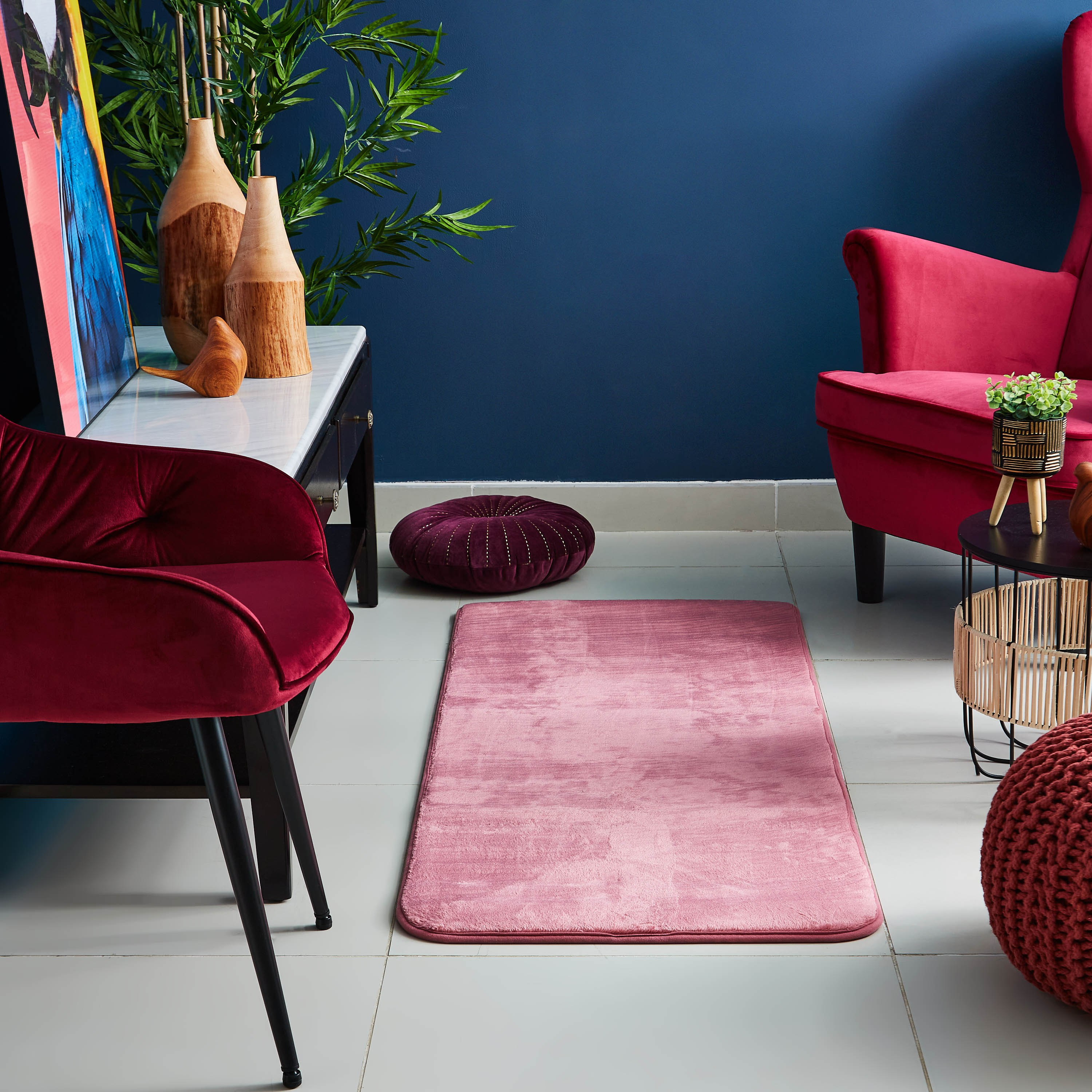 سجادة مخملية فائقة النعومة - 60x120 سم-hbxdecorandfurnishings-floorcoverings-rugs-image-1