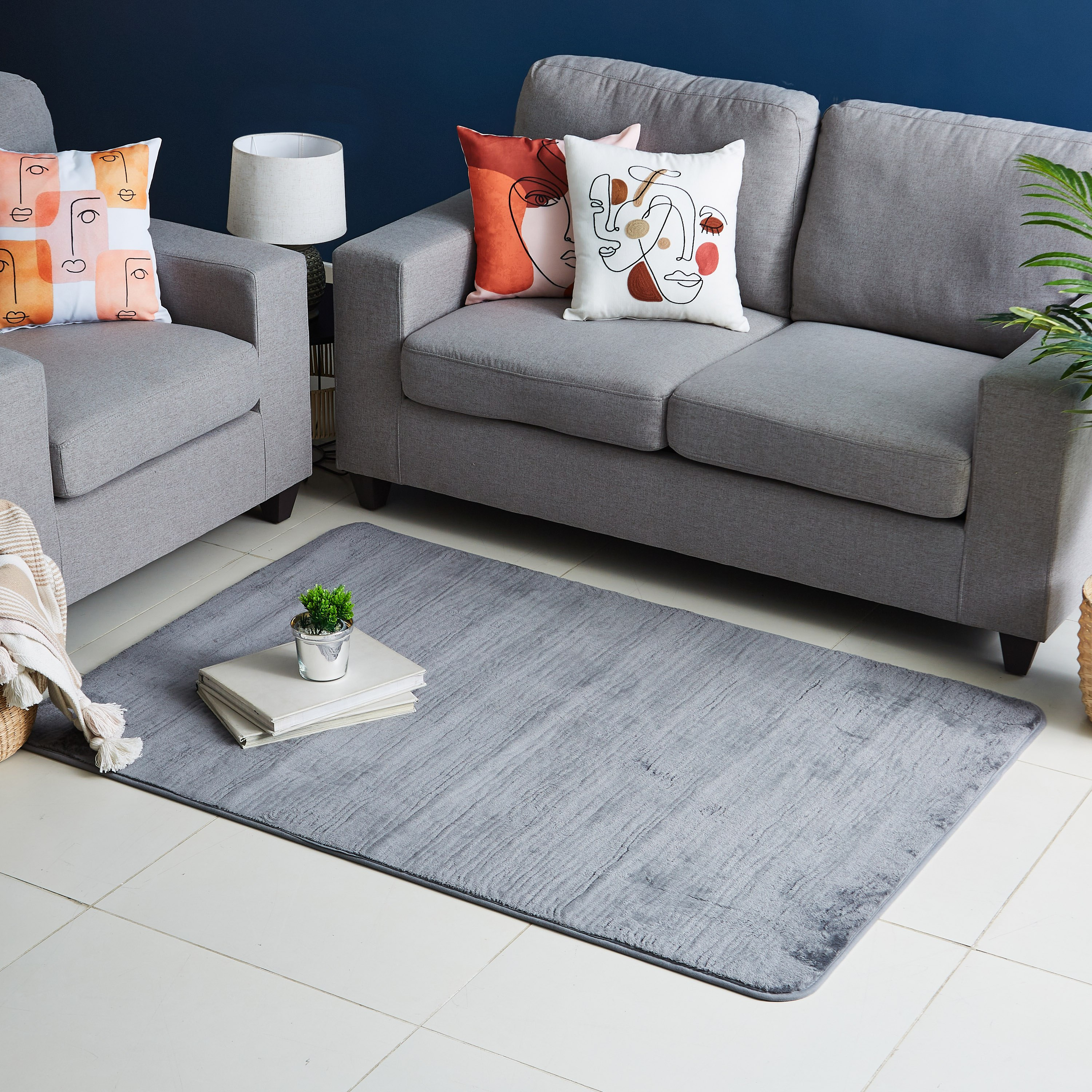 Plush Supersoft Velvet Rug - 110x160 cm-hbxdecorandfurnishings-floorcoverings-rugs-image-2