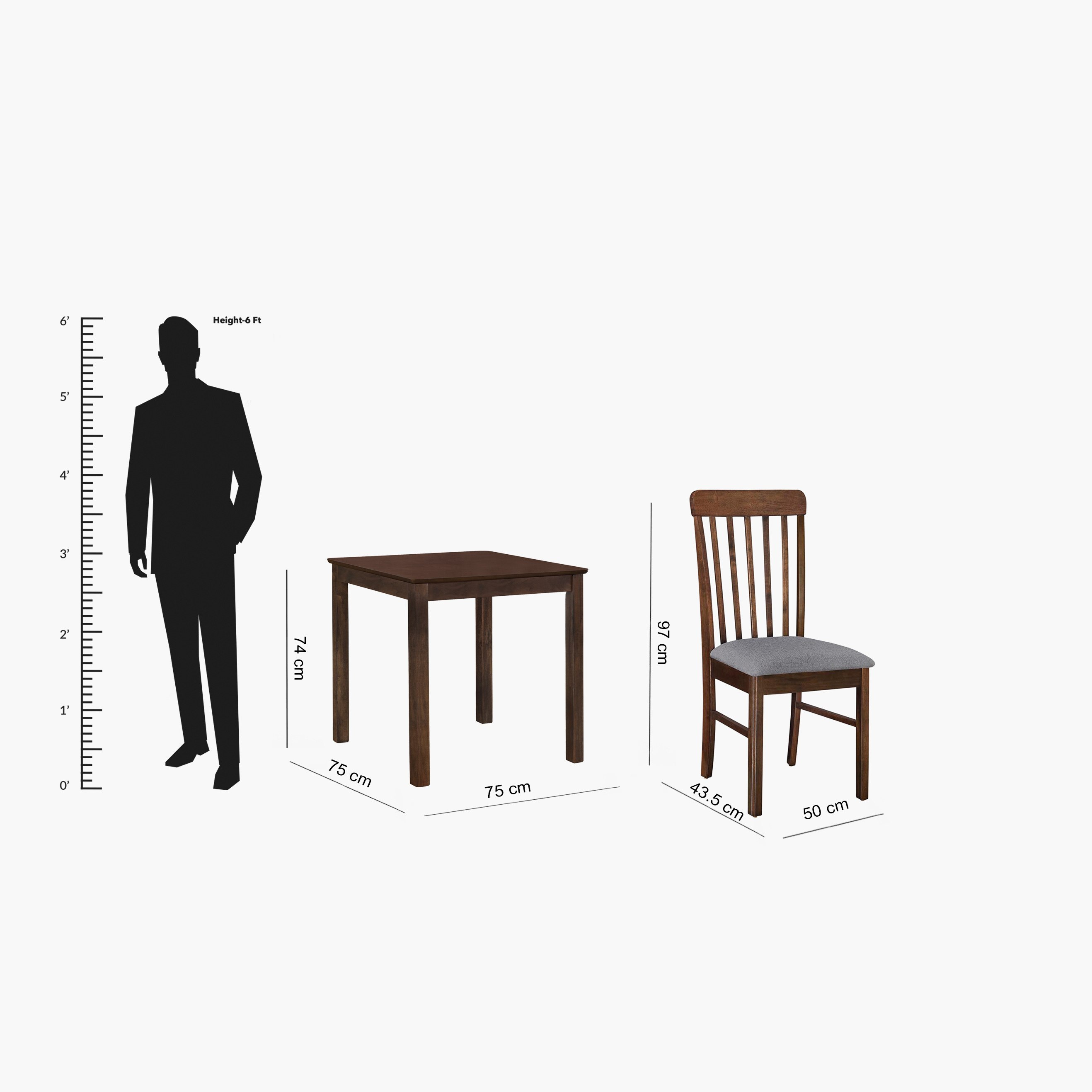 Boston 2-Seater Dining Set-hbxfurniture-diningtablesandsets-diningsets-twoseater-image-5