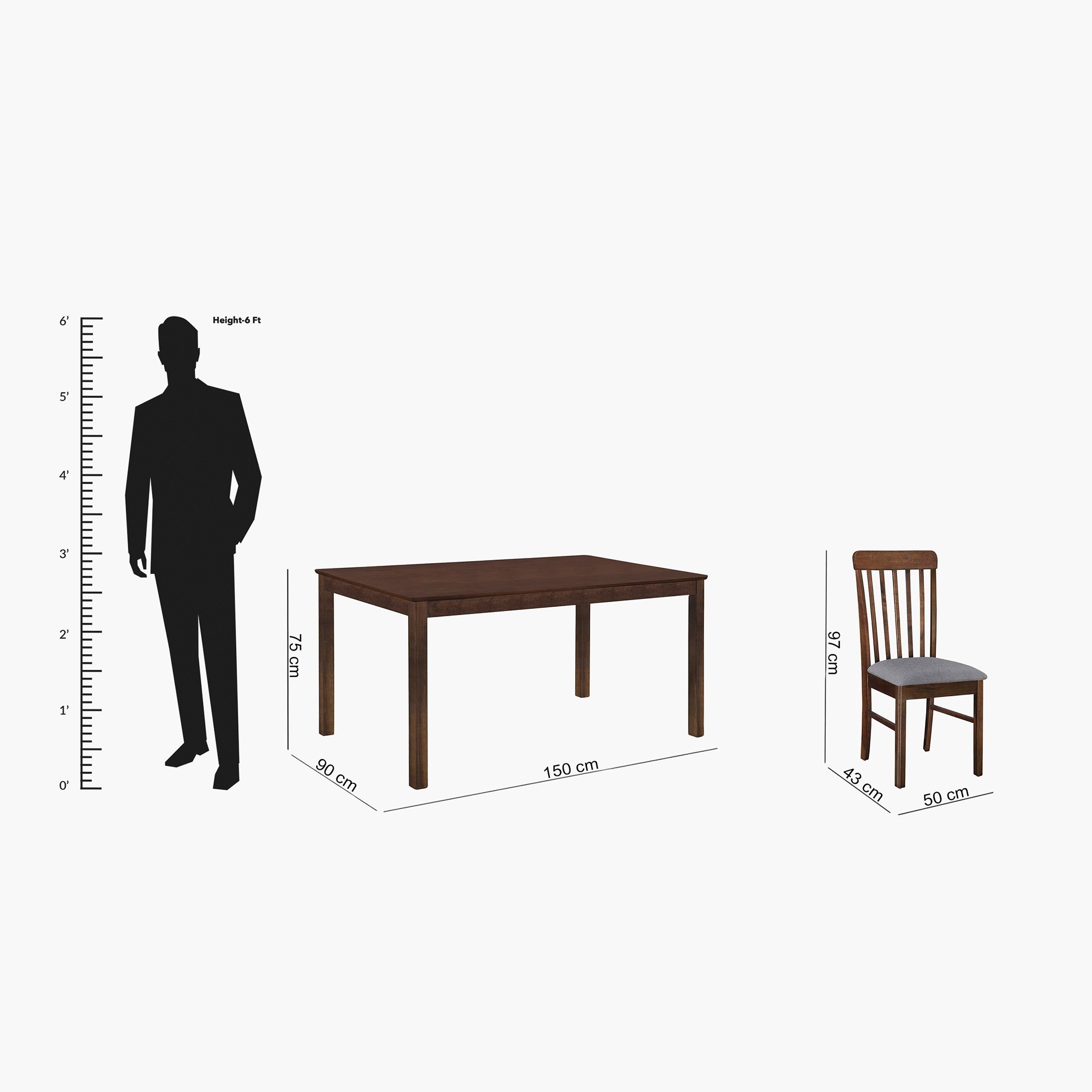 طقم سفرة 6 مقاعد من بوسطن-hbxfurniture-diningtablesandsets-diningsets-sixseater-image-5