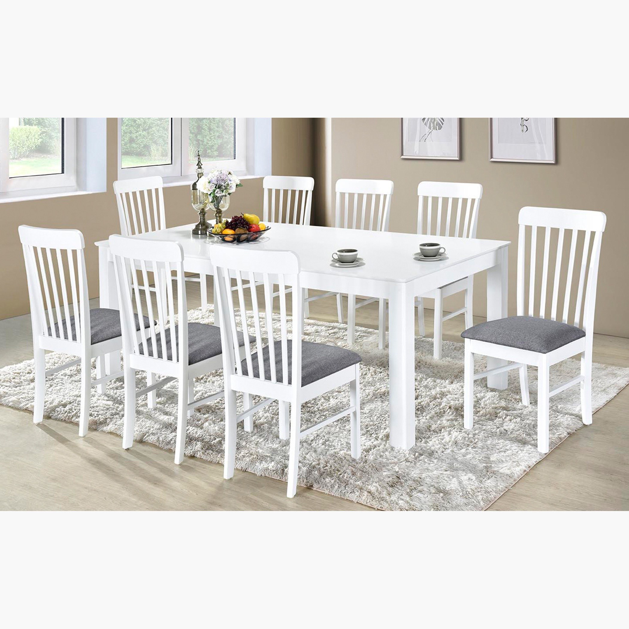 Boston 8-Seater Dining Set-hbxfurniture-diningtablesandsets-diningsets-eightseater-image-1