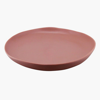Feast Melamine Terracotta Dinner Plate - 27 cms