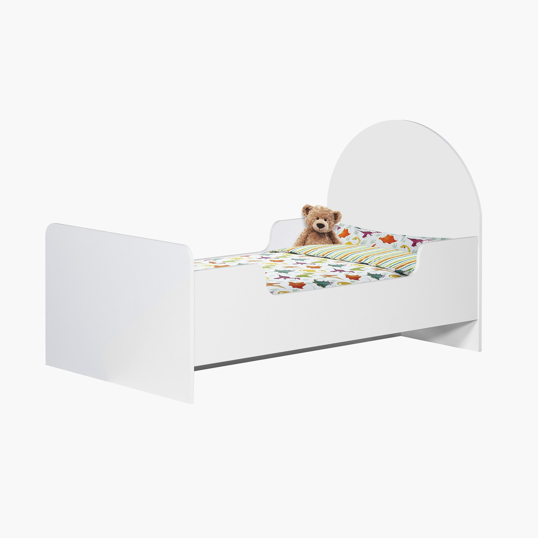 سرير أطفال بتصميم قوس قزح من فانيلا - 70x130 سم-hbxfurniture-bedsandbedsets-beds-toddler-image-2