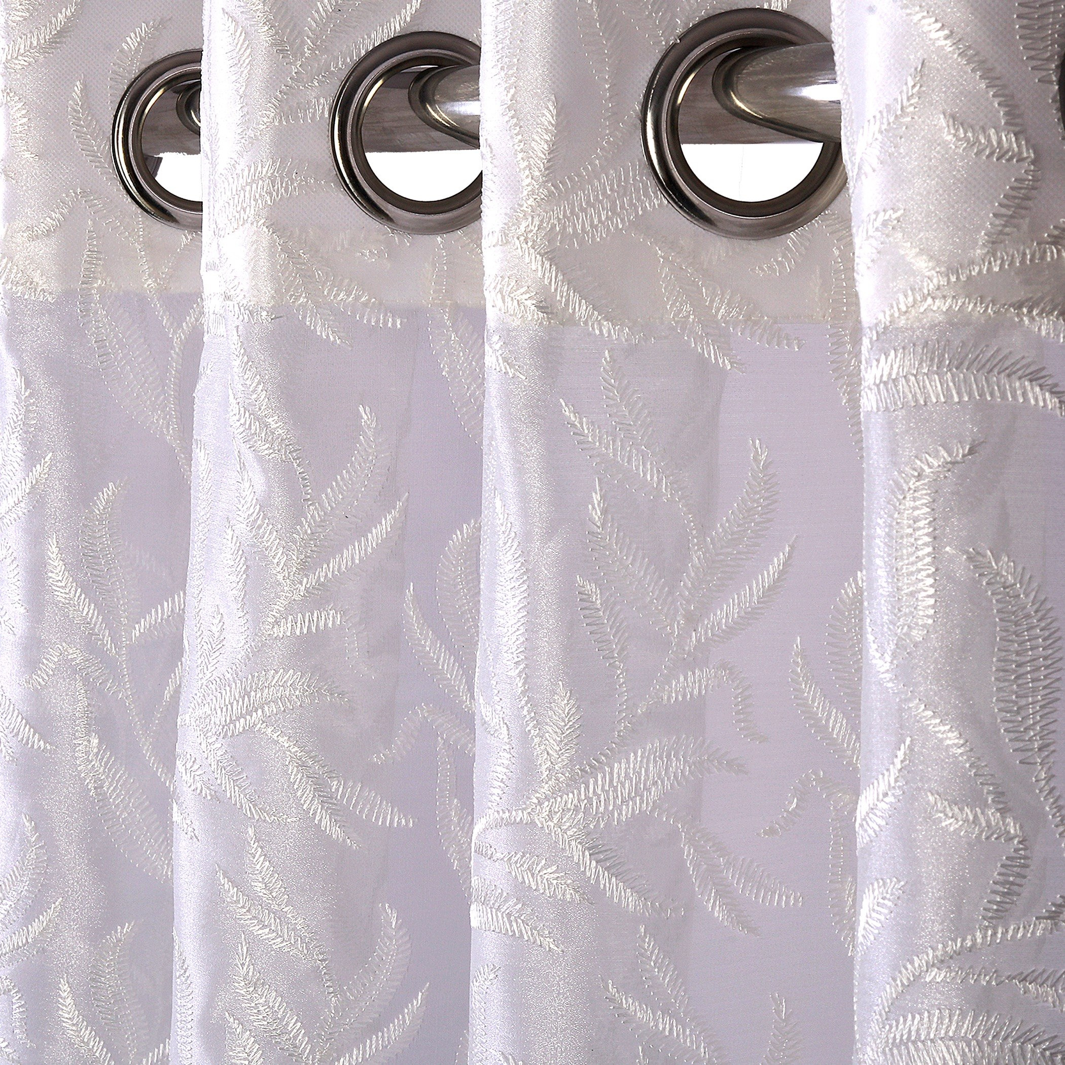 Meadow Embroidered 2-Piece Sheer Curtain Set - 130x240 cm-hbxhomeware-hbxdecorandfurnishings-image-4