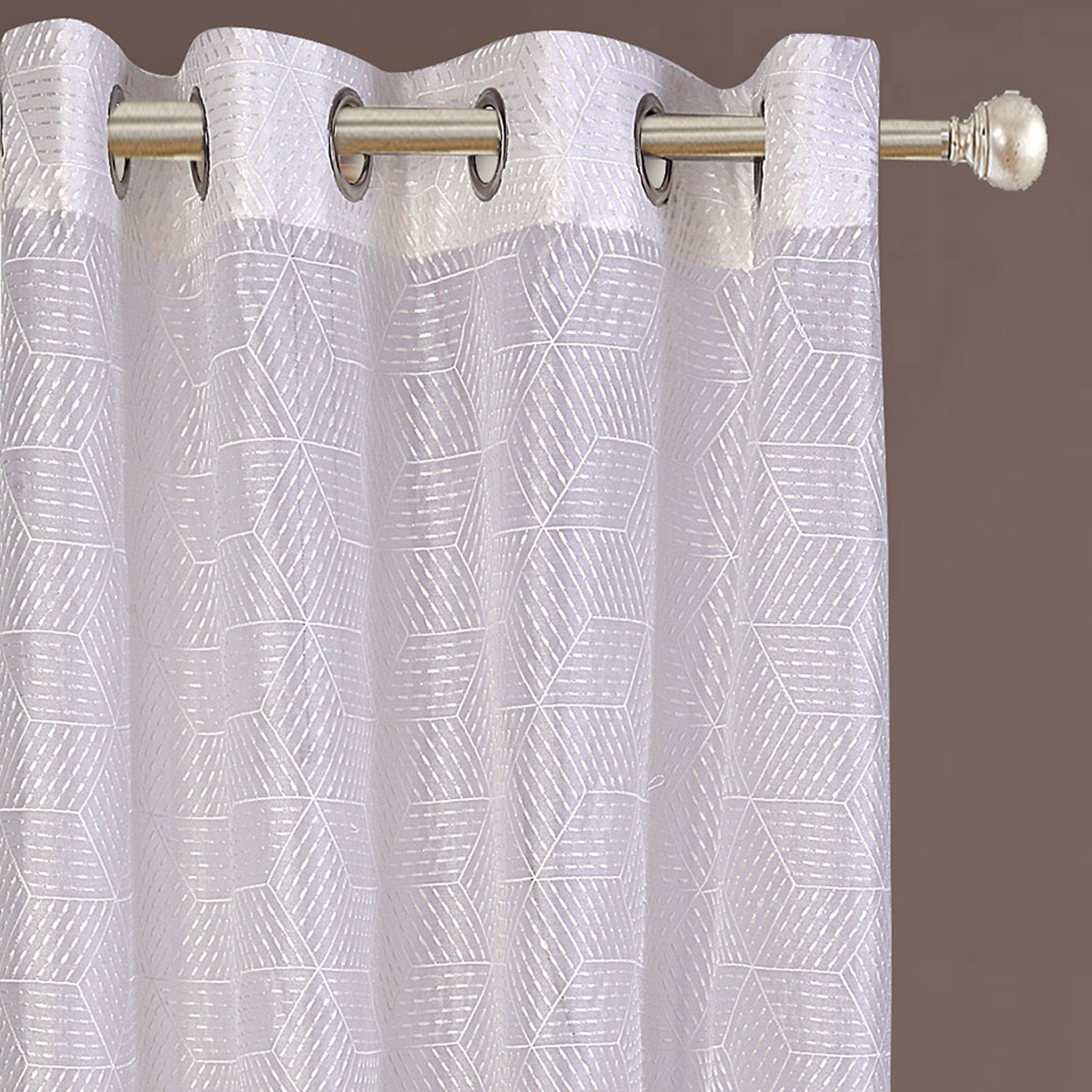 طقم ستائر مطرزة شفافة من قطعتين من فلورينس - 130x240 سم-hbxhomeware-hbxdecorandfurnishings-image-2