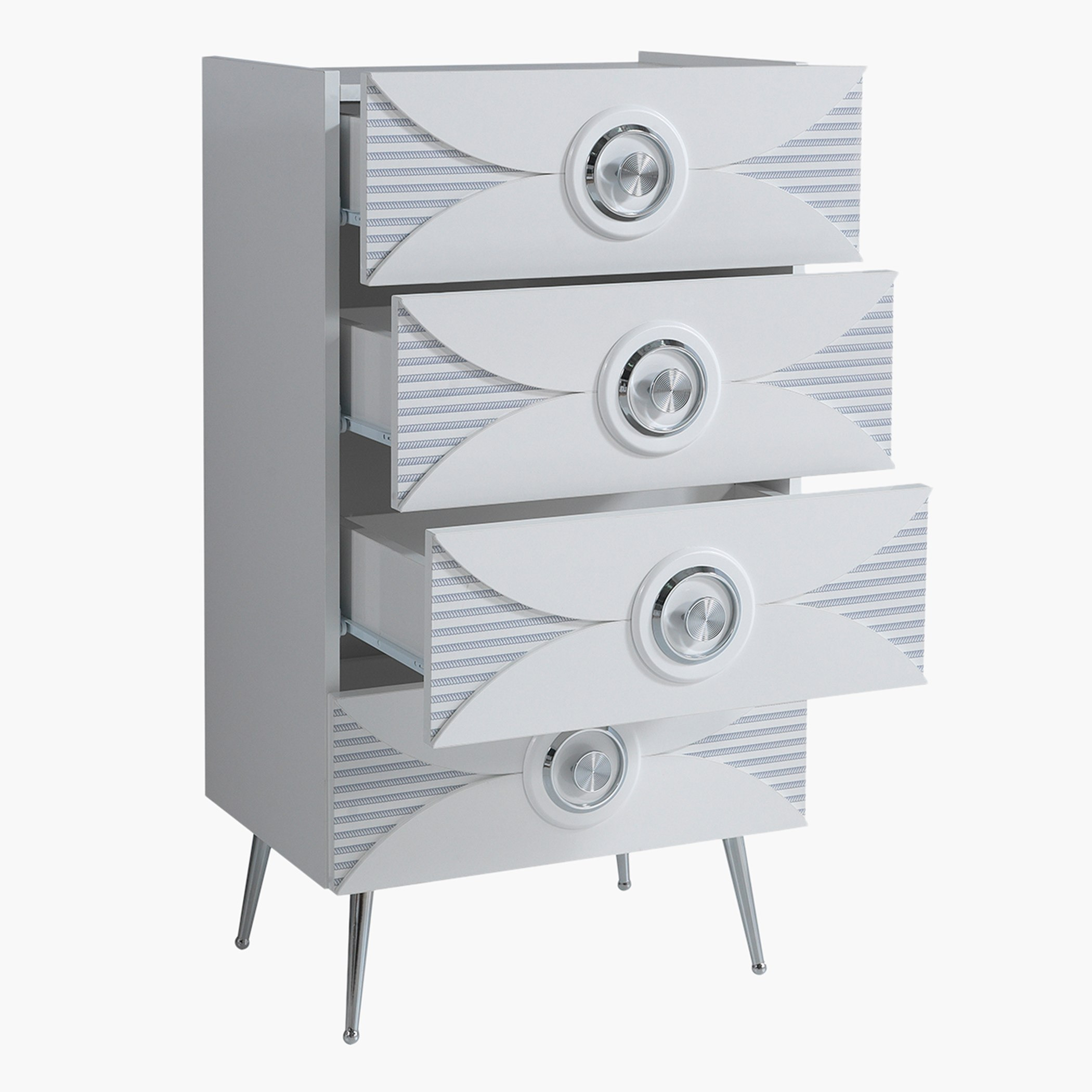 وحدة تخزين بـ 4 أدراج من أسوس-hbxfurniture-dressersandchests-chestofdrawers-image-3