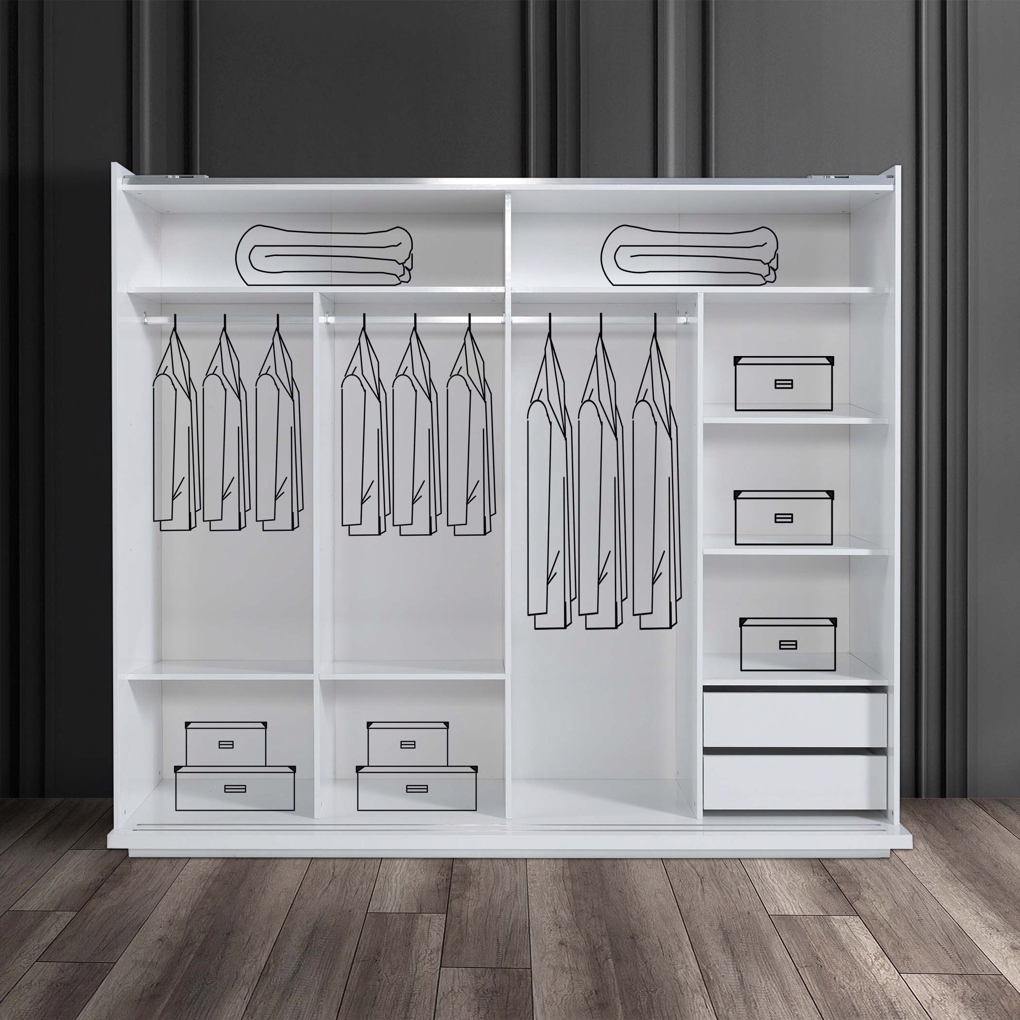 خزانة ملابس بباب انزلاقي ومرآة من أتيليه -hbxfurniture-wardrobes-image-4