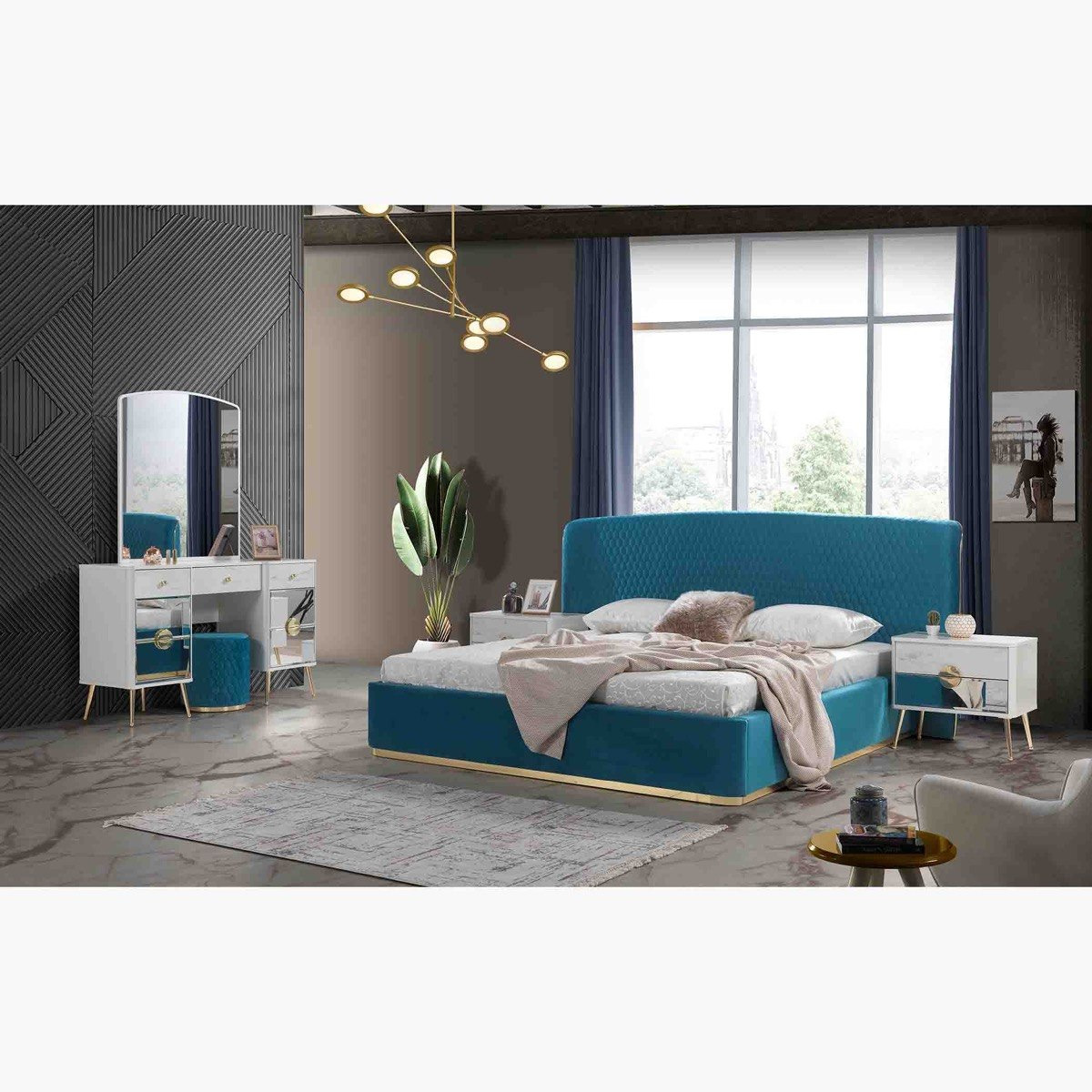 Callista 6-Piece King Bedroom Set - 180x200 cm-hbxbedroom-bedsandbedsets-bedroomsets-king-image-1