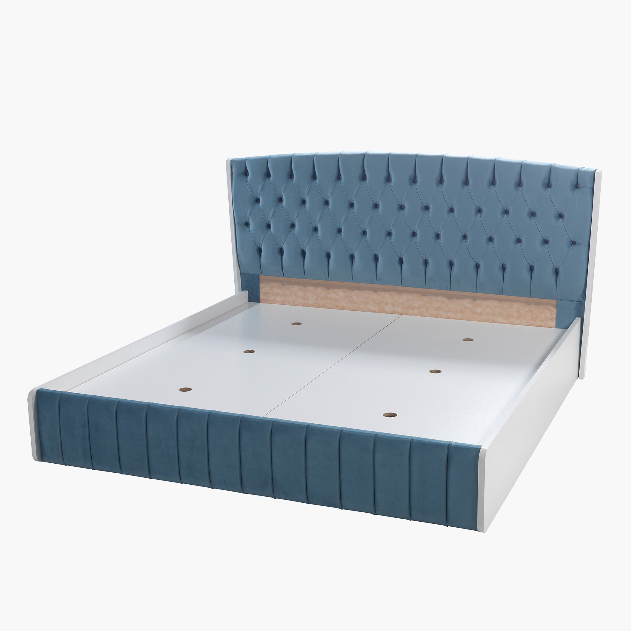 طقم غرفة نوم سوبر كينج 4 قطع دون مرآة من كازابلانكا - 200x200 سم-hbxbedroom-bedsandbedsets-bedroomsets-superking-image-3
