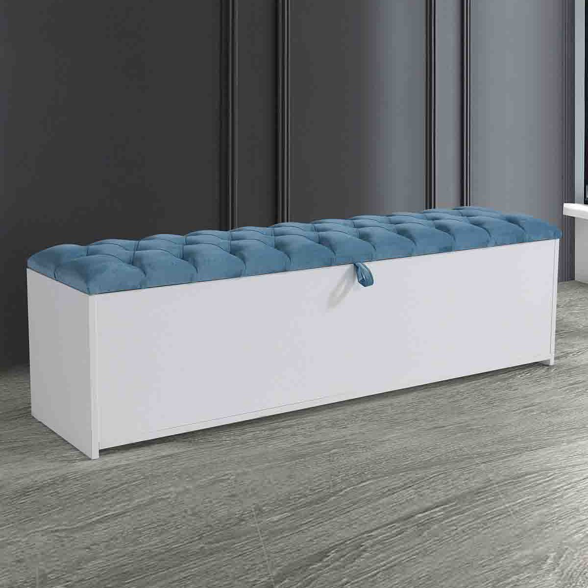 بنش سرير بوحدة تخزين من كازابلانكا-hbxfurniture-sofasandarmchairs-benches-image-1
