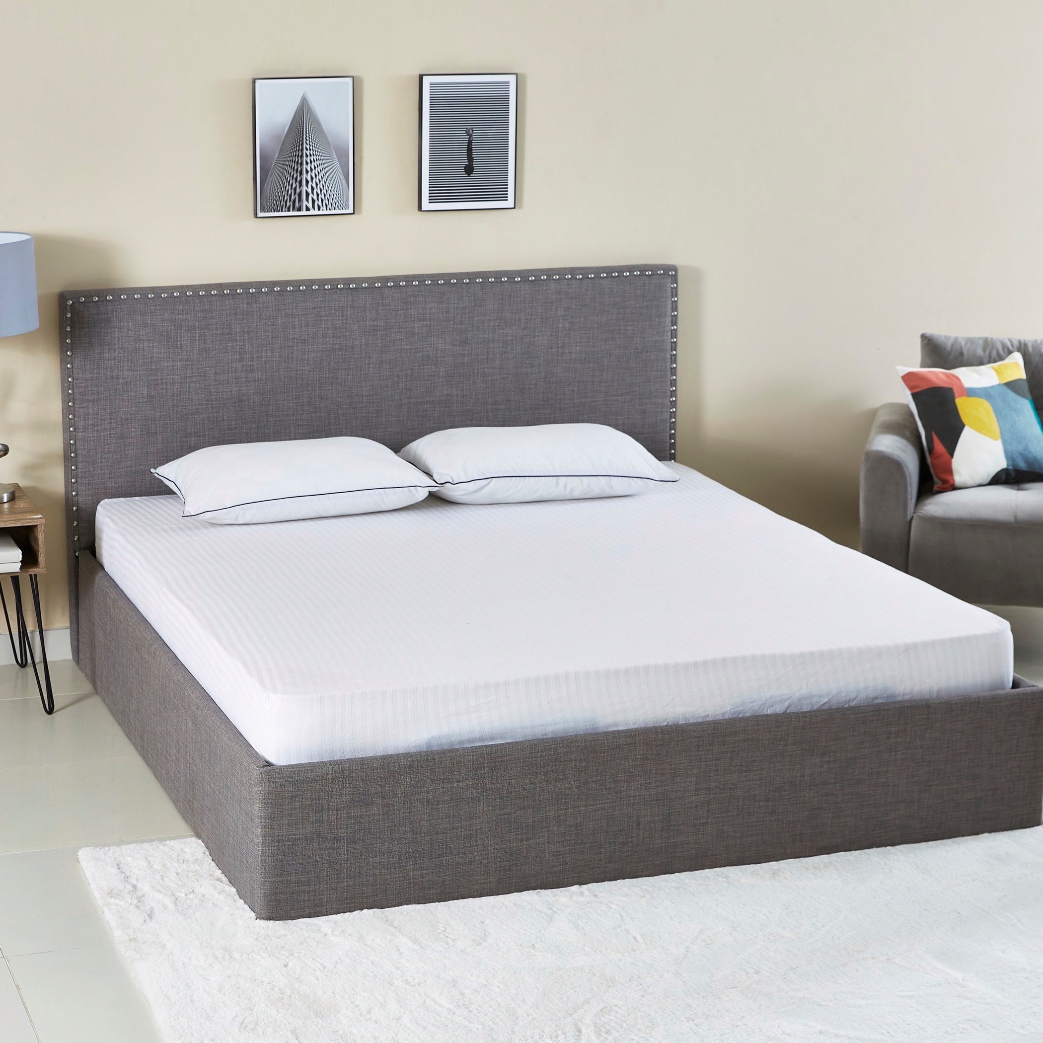 مرتبة كينج بنوابض جيبيّة من آي بالس - 180x200x25 سم-hbxfurniture-mattresses-king-image-9