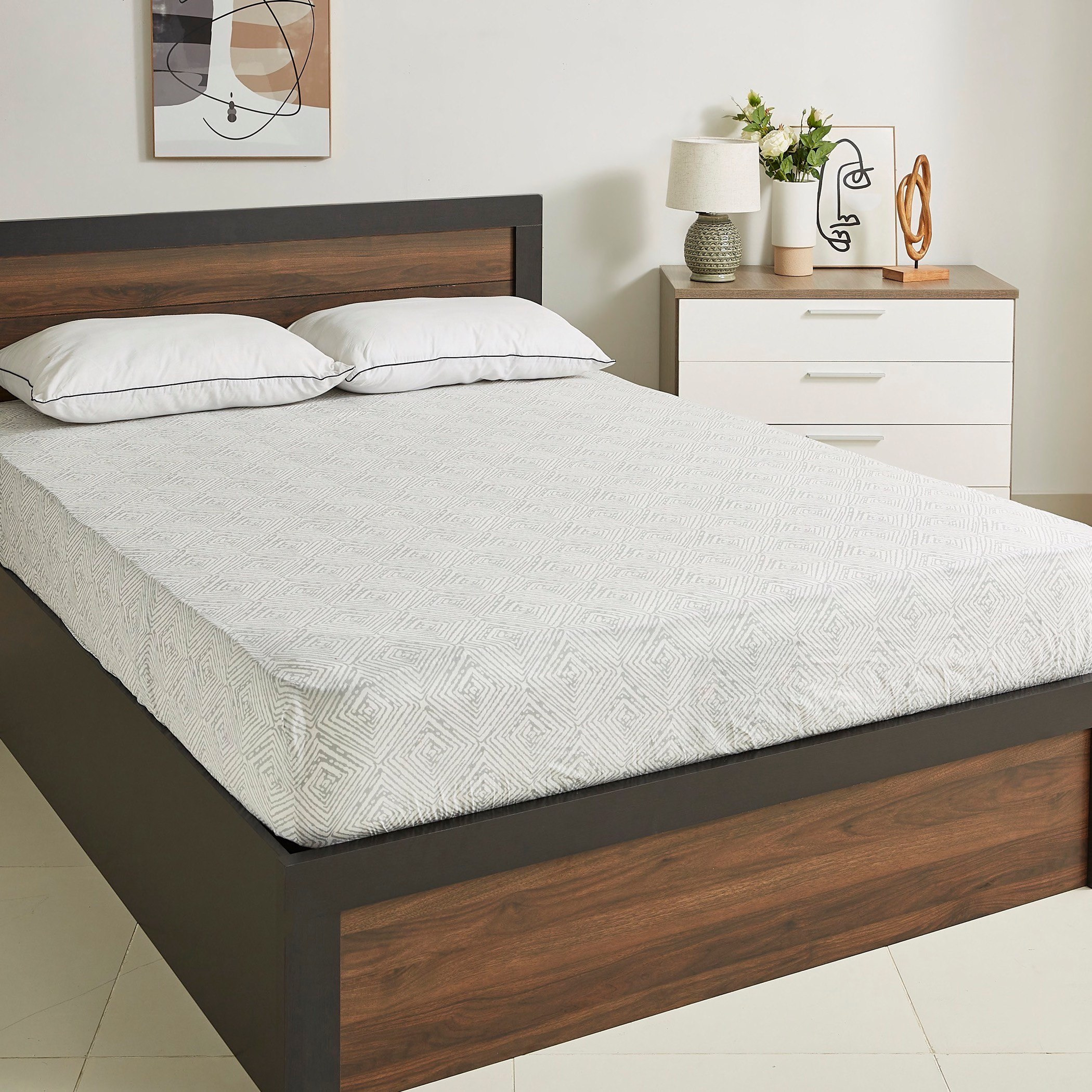 مرتبة كوين بنوابض جيبيّة من آي بولس - 150x200x25 سم-hbxbedroom-mattresses-queen-image-9