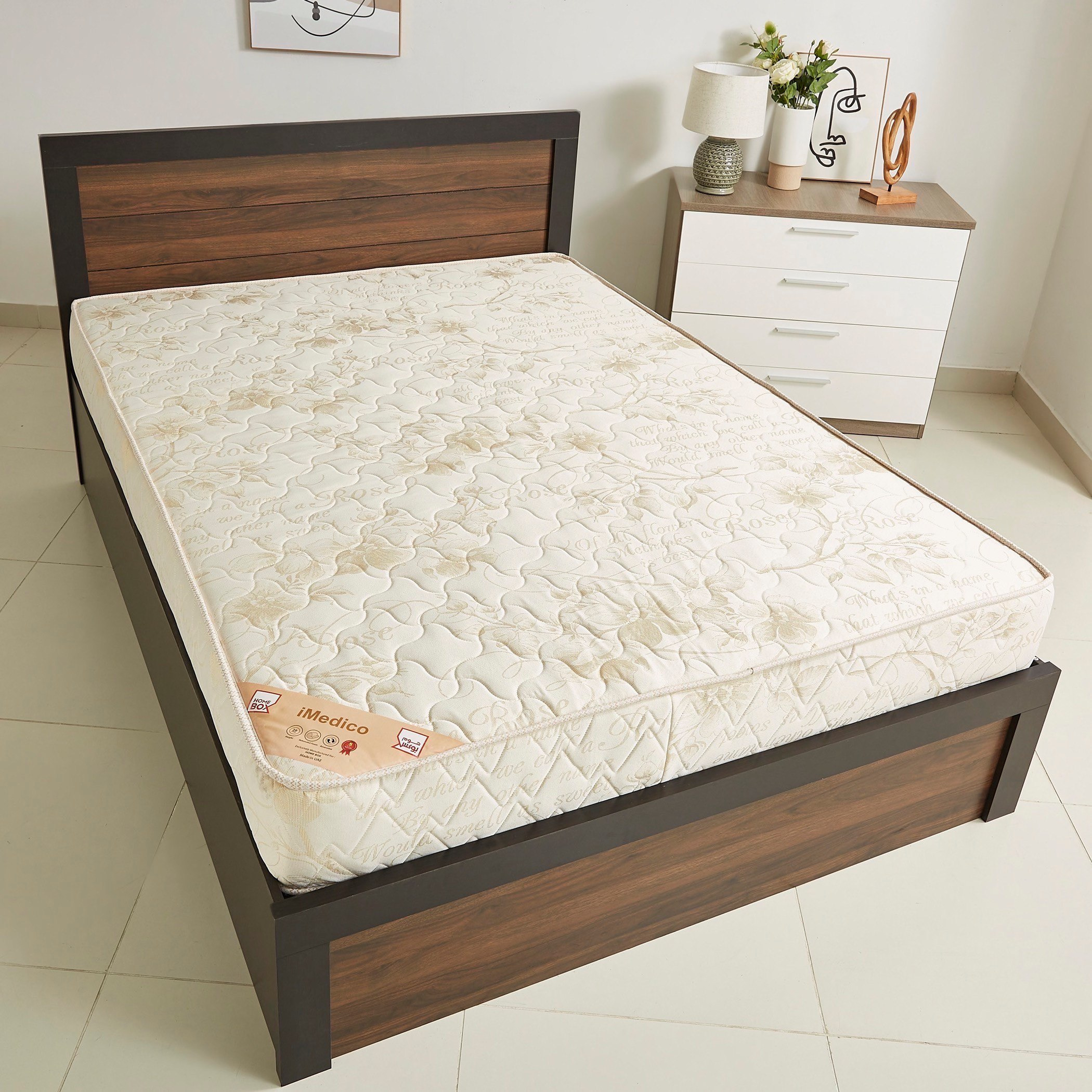 مرتبة طبية كوين من آي ميديكو - 150x200x20 سم-hbxbedroom-mattresses-queen-image-2