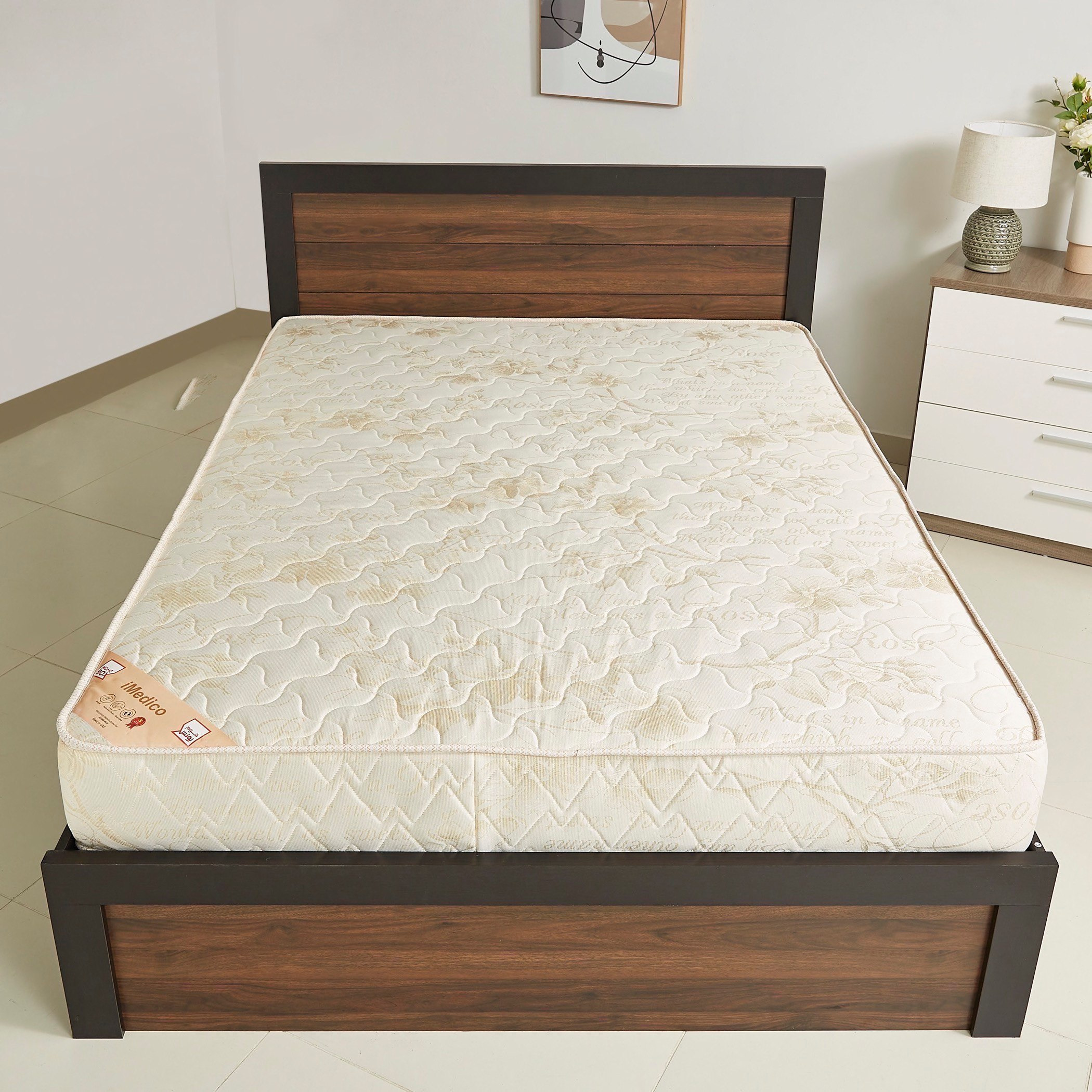مرتبة طبية كوين من آي ميديكو - 150x200x20 سم-hbxbedroom-mattresses-queen-image-3