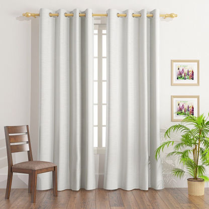 Kelvin 2-Piece Sheer Curtain Set - 140x240 cms