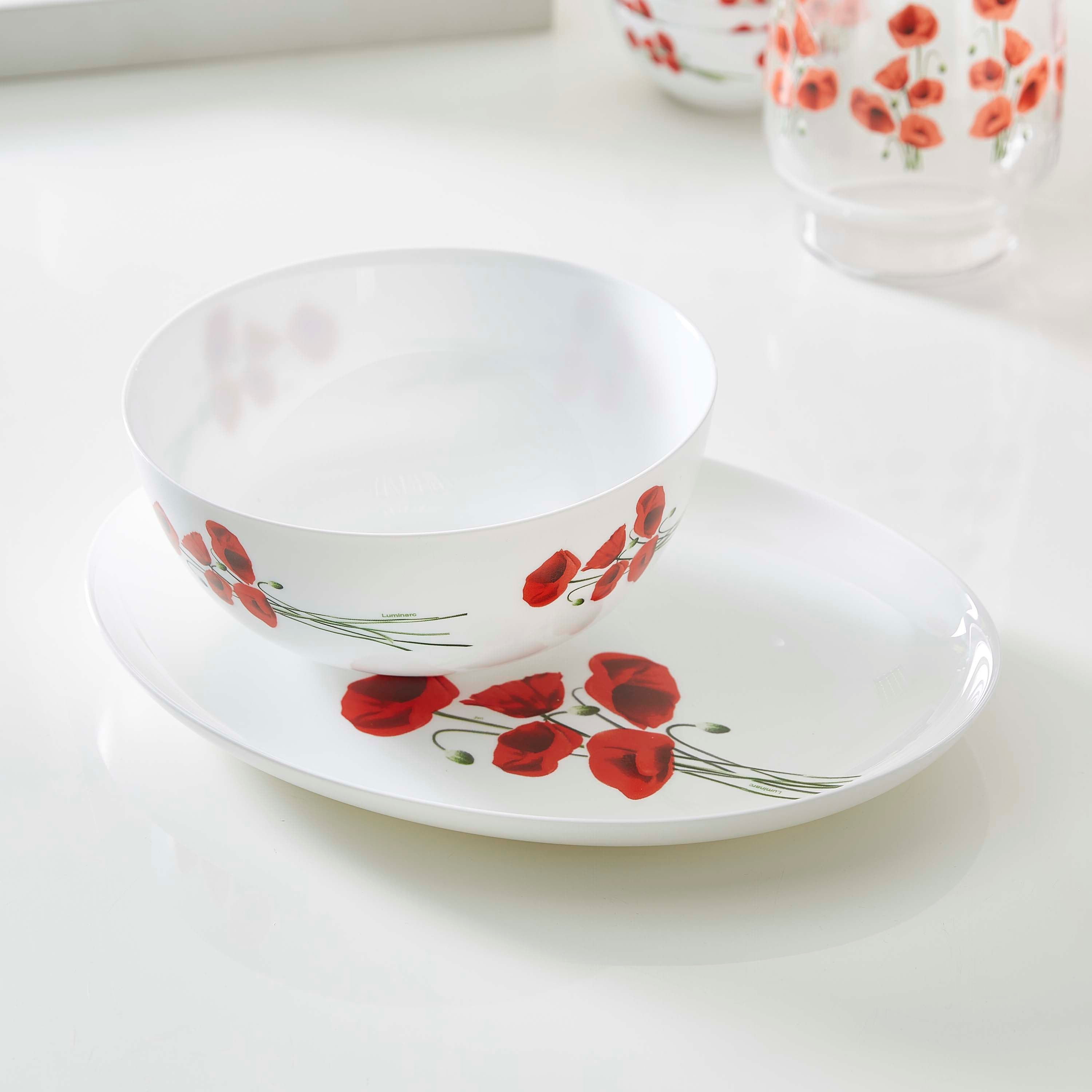 طقم مستلزمات مائدة بتصميم ورق الشجر من لومينارك إيبنوسيس - 46 قطعة-hbxhomeware-hbxkitchen-image-2