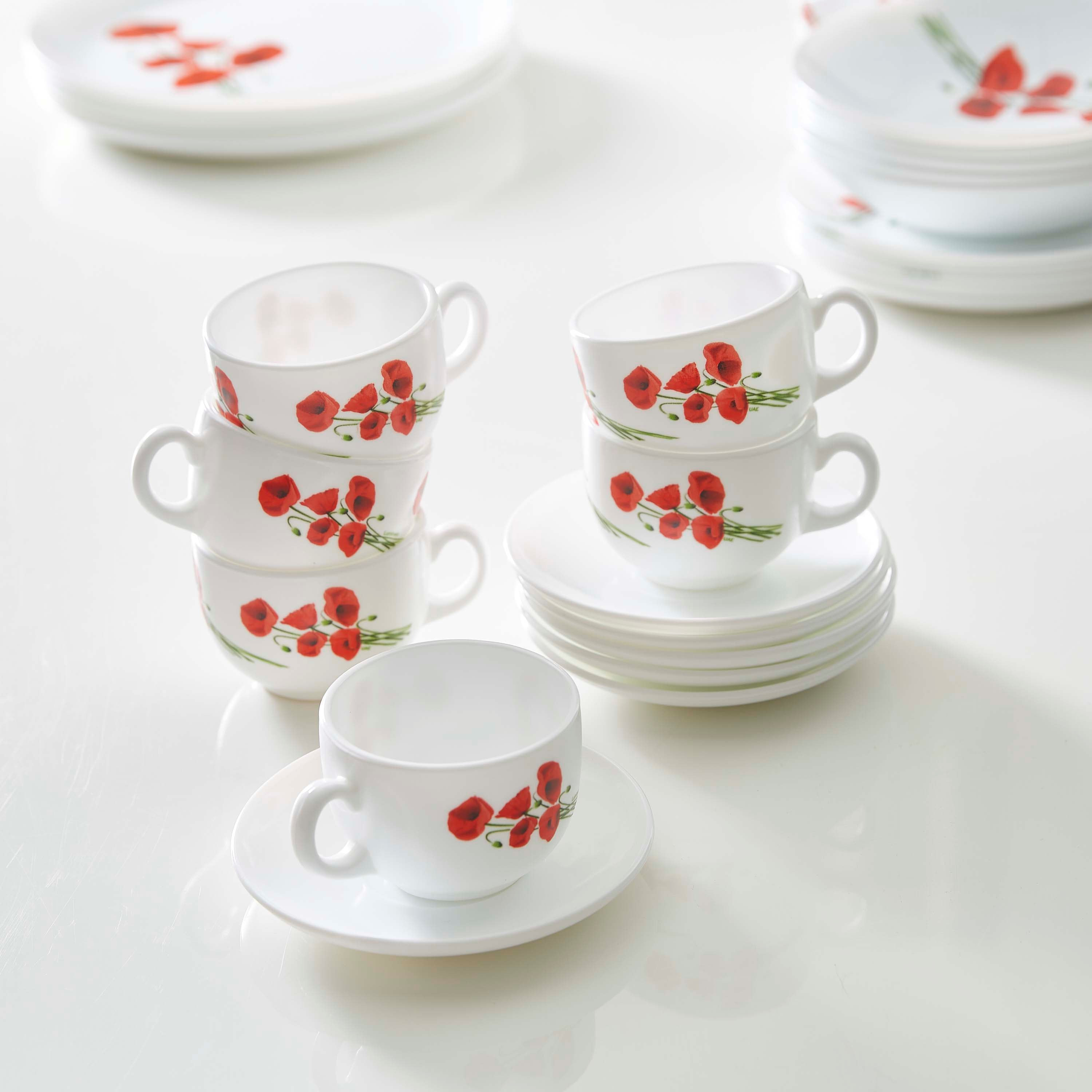 طقم مستلزمات مائدة بتصميم ورق الشجر من لومينارك إيبنوسيس - 46 قطعة-hbxhomeware-hbxkitchen-image-8
