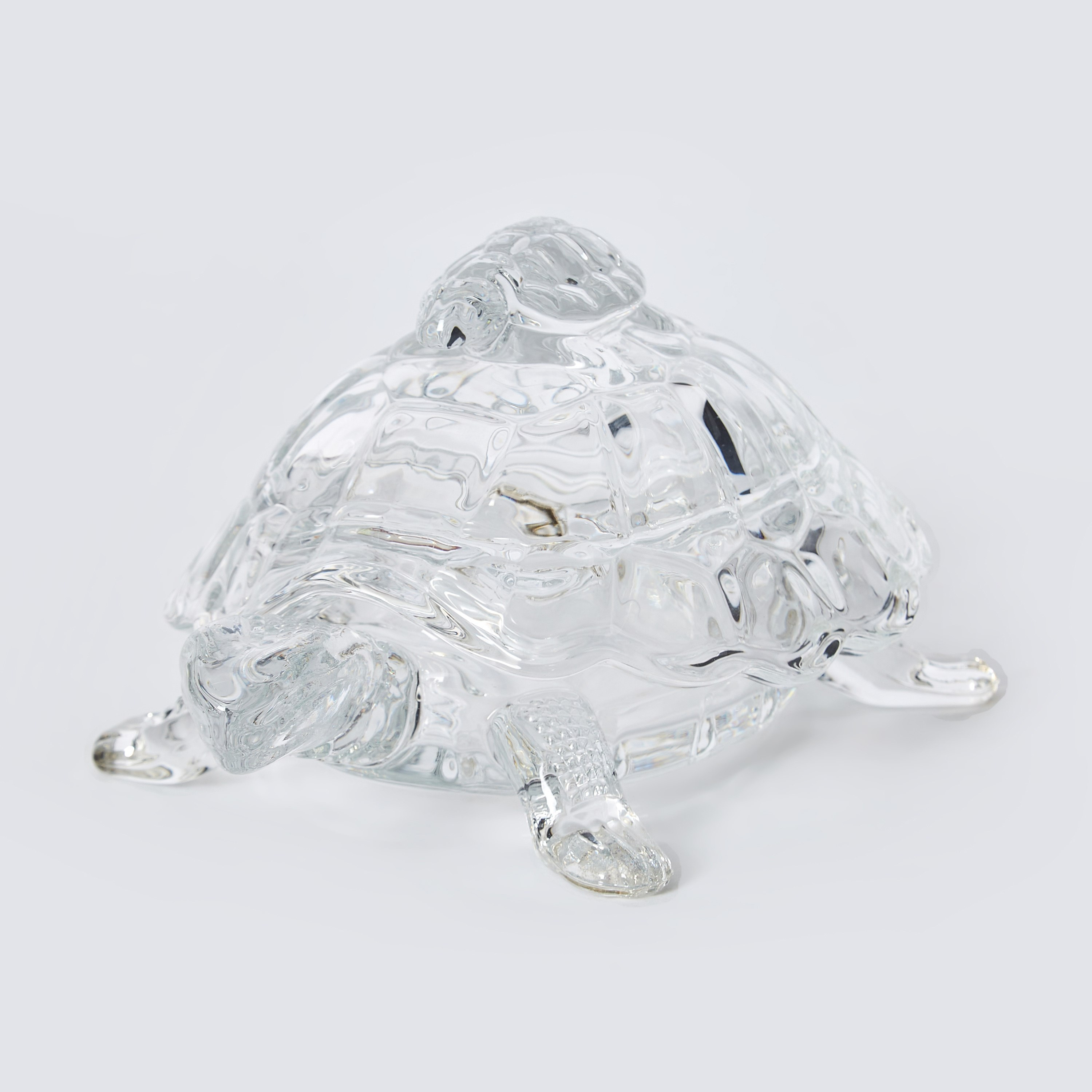 سلحفاة زجاجية شفافة من سكيري - 27x19x12.5 سم-hbxhomeware-homedecor-figurinesandornaments-image-5