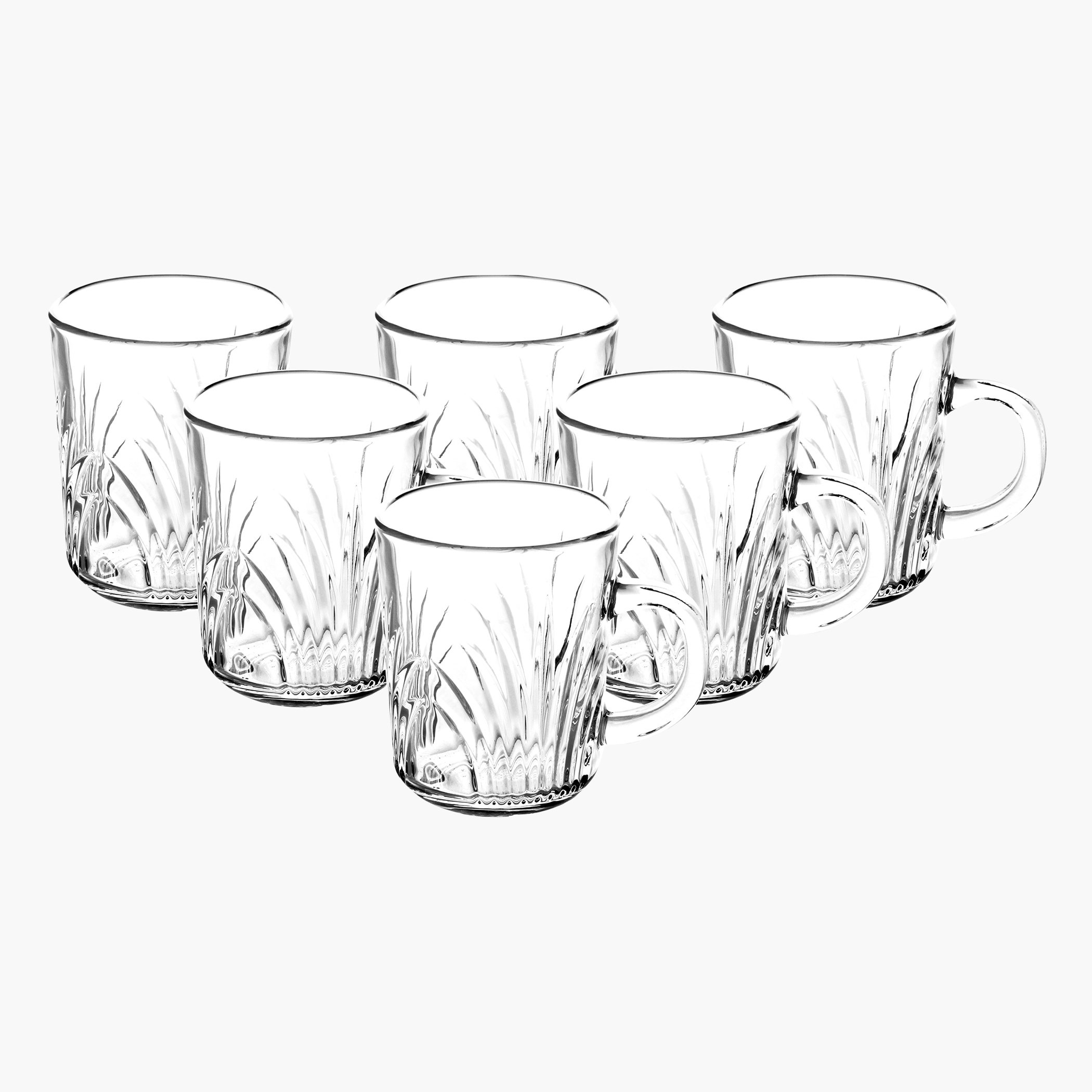 6-Piece Tea Mug Set - 230 ml-hbxhomeware-diningandtabletop-coffeeandteasets-image-1