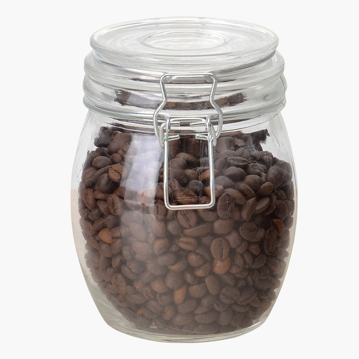 جرّة زجاجية محكمة الغلق بغطاء - طقم من 3 قطع-hbxhomeware-hbxkitchen-image-2