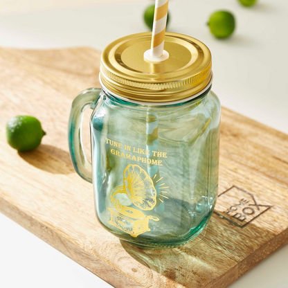 Bellissimo Mason Jar - 450 ml-Containers and Jars-image-2