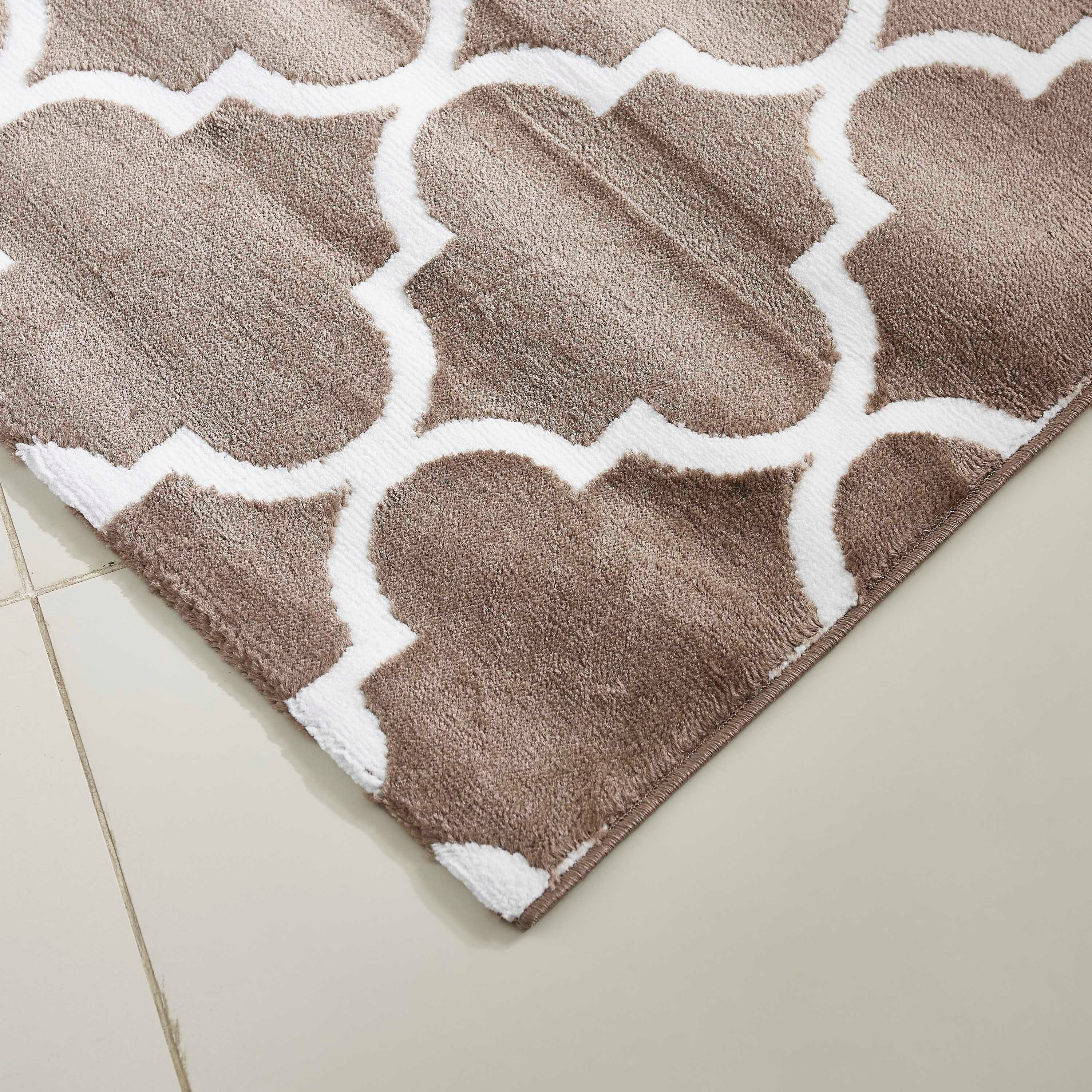 سجادة بولي بروبلين مقاومة للبقع تريليس من مشاعل - 110x160 سم-hbxdecorandfurnishings-floorcoverings-rugs-image-4