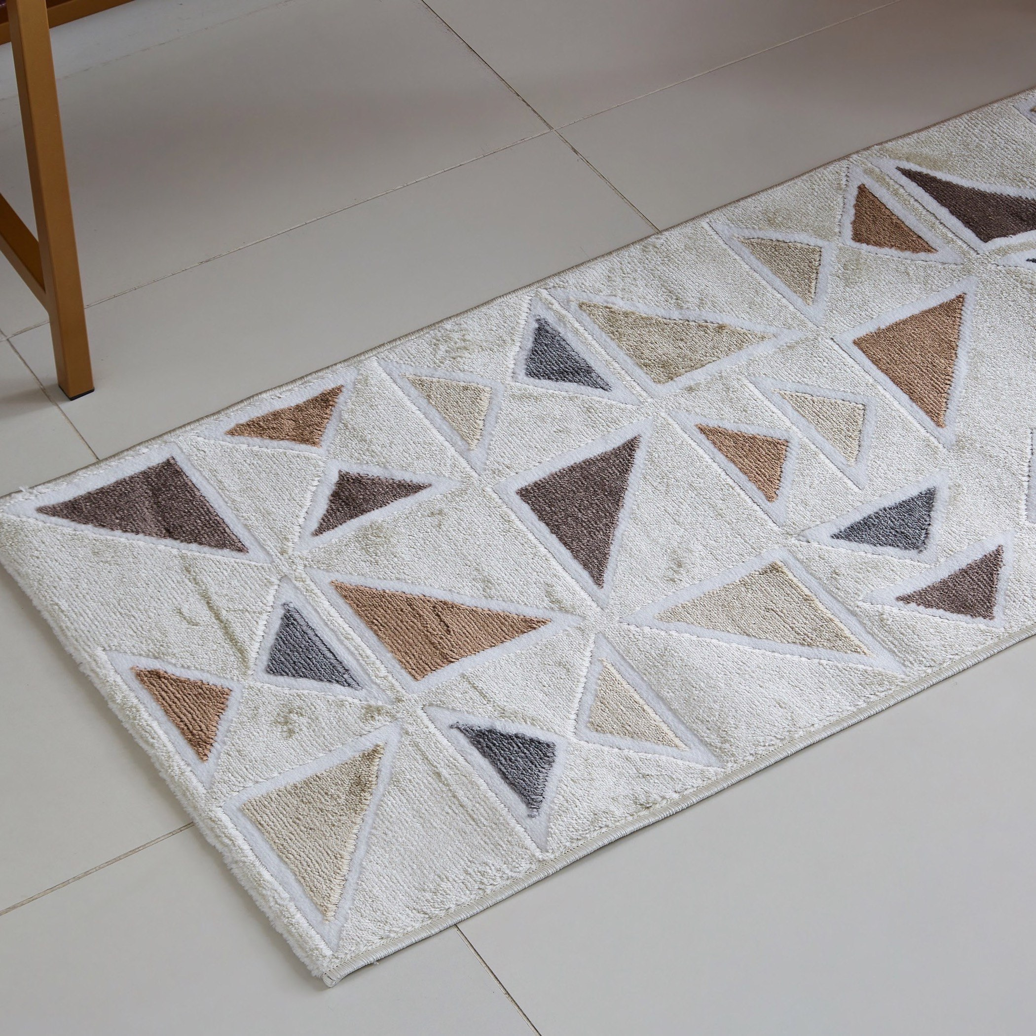 سجادة بولي بروبلين مقاومة للبقع كاسبيان من مشاعل - 60x150 سم-hbxdecorandfurnishings-floorcoverings-rugs-image-2