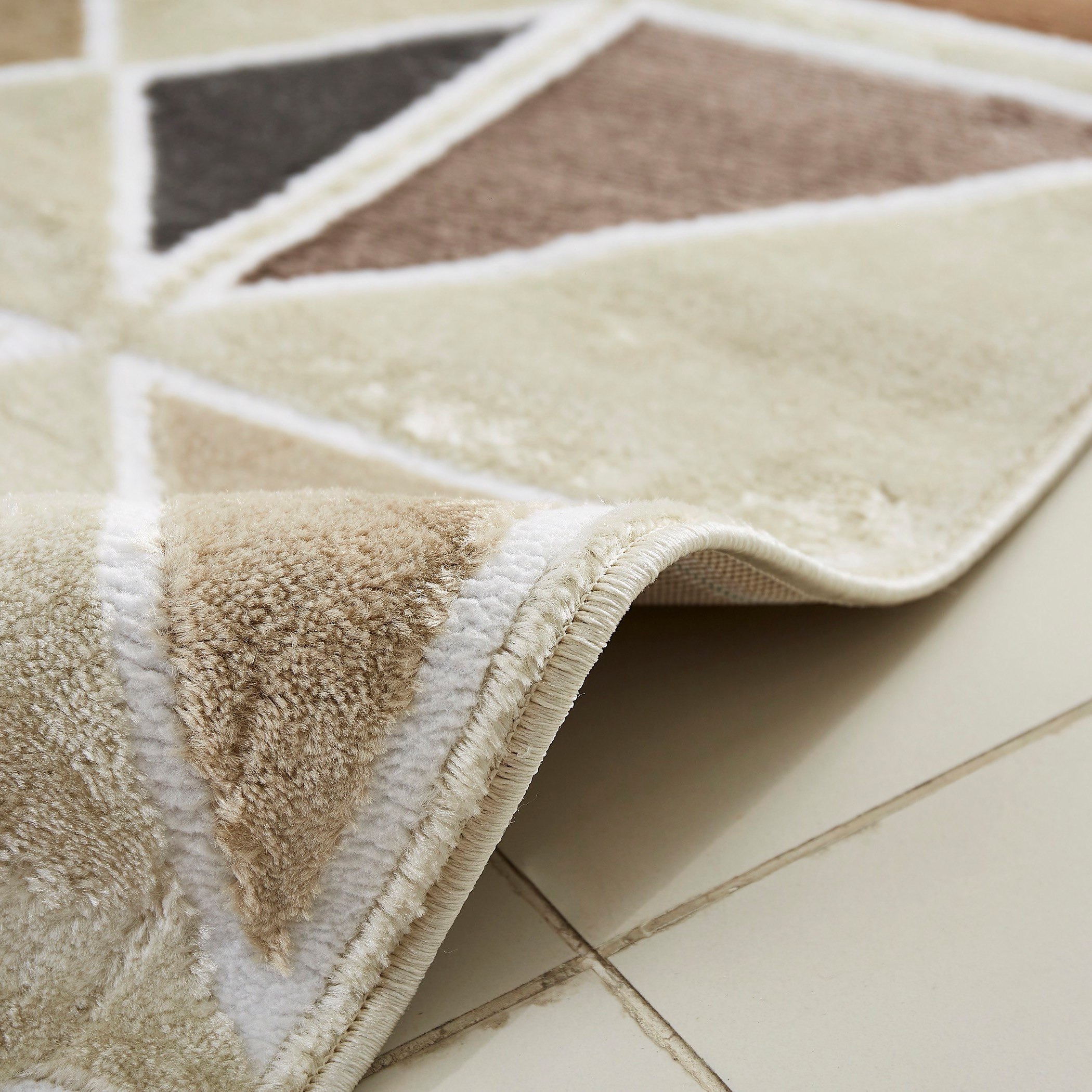 سجادة بولي بروبلين مقاومة للبقع من مشاعل كاسبيان - 110x160 سم-hbxdecorandfurnishings-floorcoverings-rugs-image-2