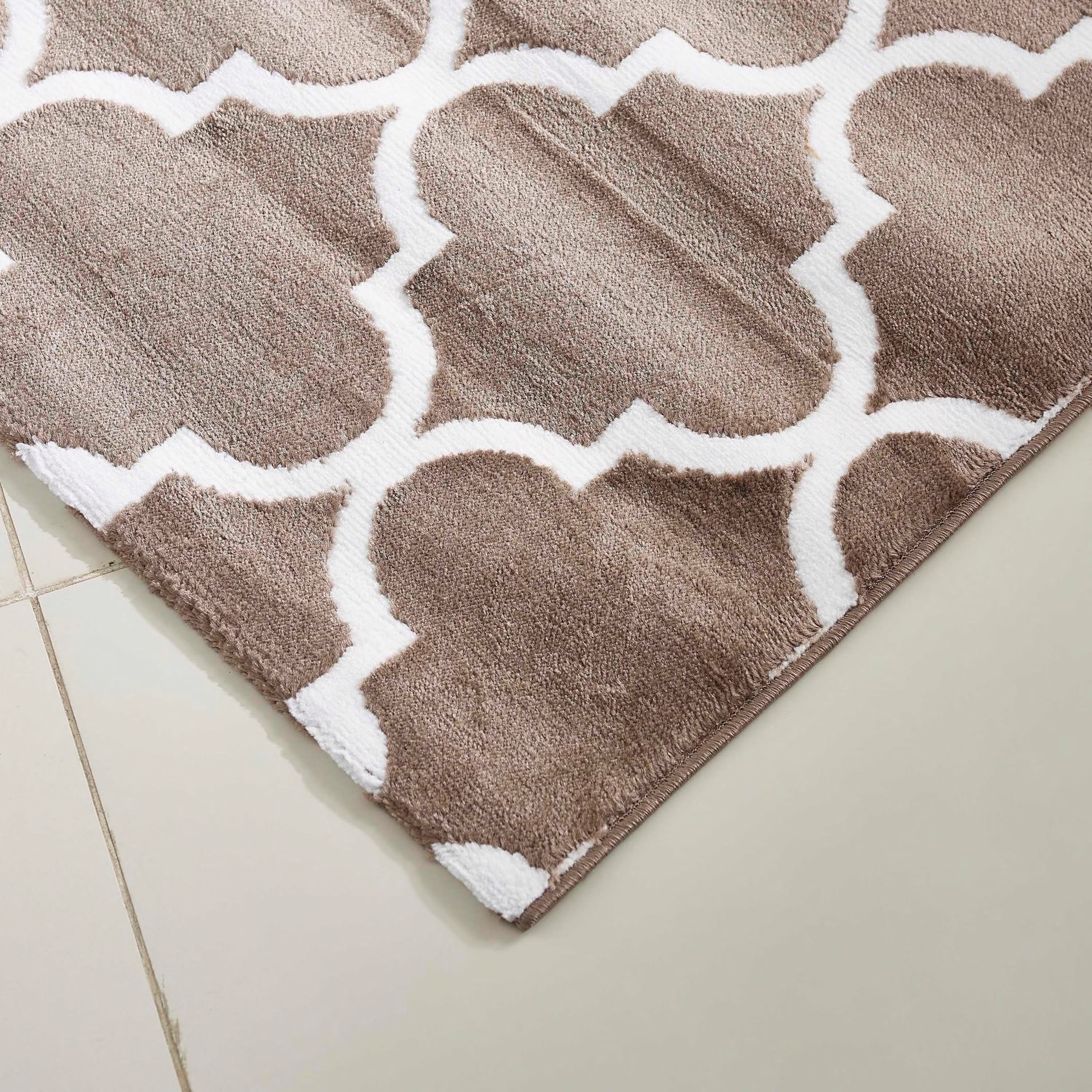 سجادة بولي بروبلين مقاومة للبقع من مايشيل تريليس - 110x160 سم-hbxdecorandfurnishings-floorcoverings-rugs-image-2