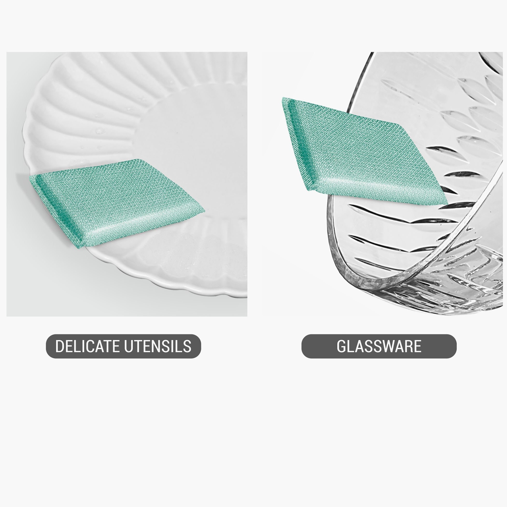إسفنجة صحون من لابوليتا بريميو - 13.5x9 سم-hbxbathroom-laundry-cleaningaccessories-image-3