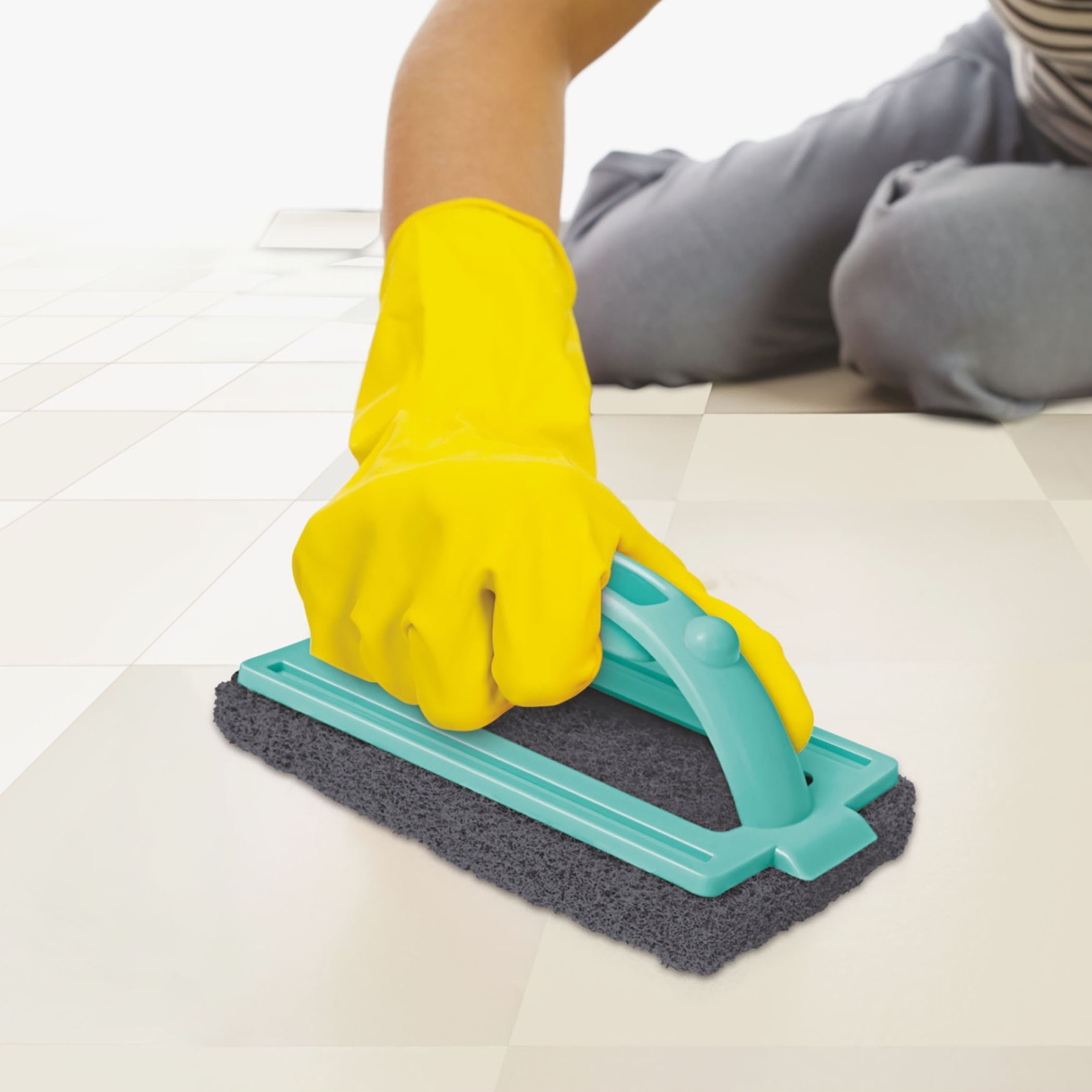ليفة تنظيف أرضية الحمّام بريميو من لا- بوليتا - 16x8.8x7 سم-hbxbathroom-laundry-cleaningaccessories-image-1