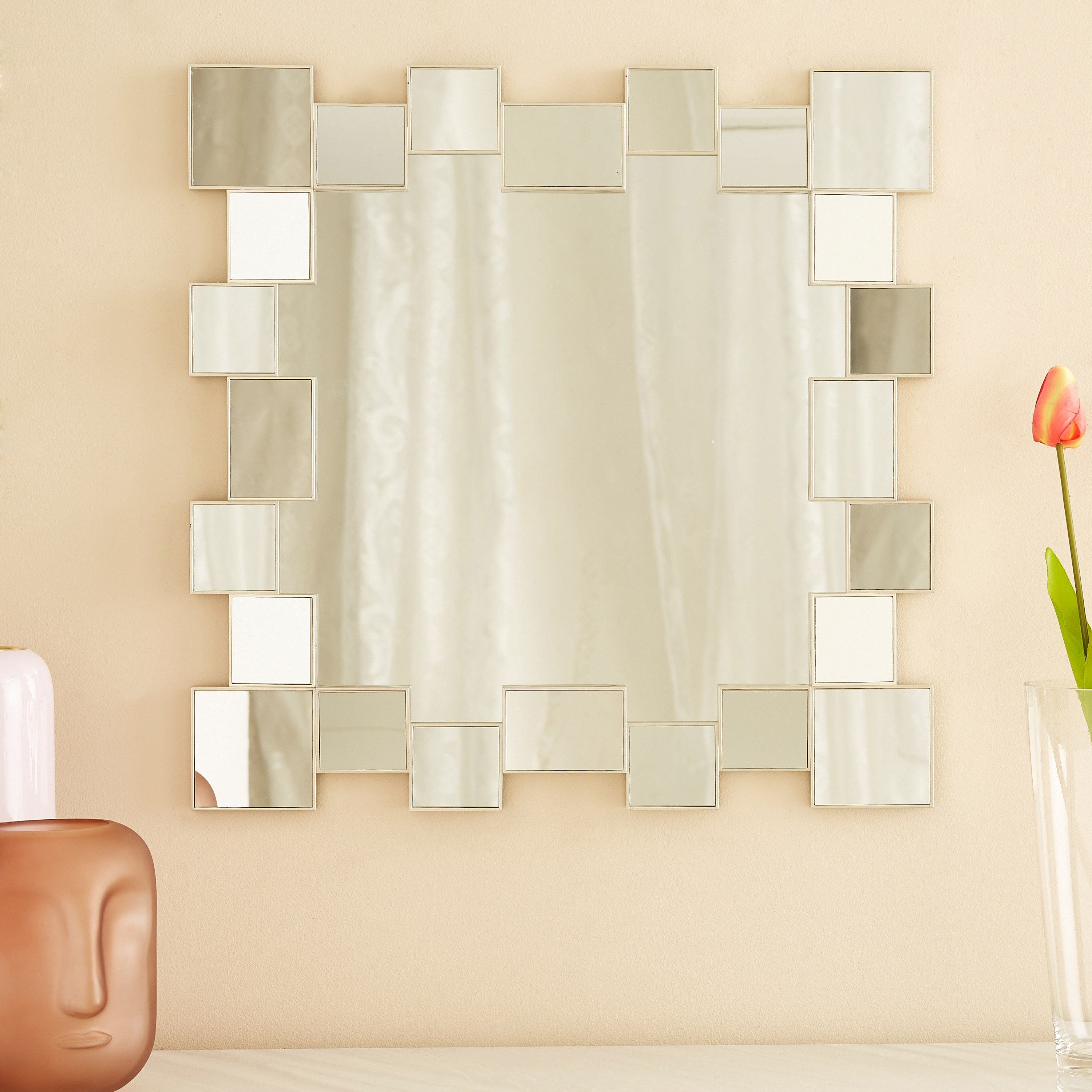 Onyx Square Mirror On Mirror - 60x60x3 cm-PROMO_HB_AE_B1G1_250925-image-2