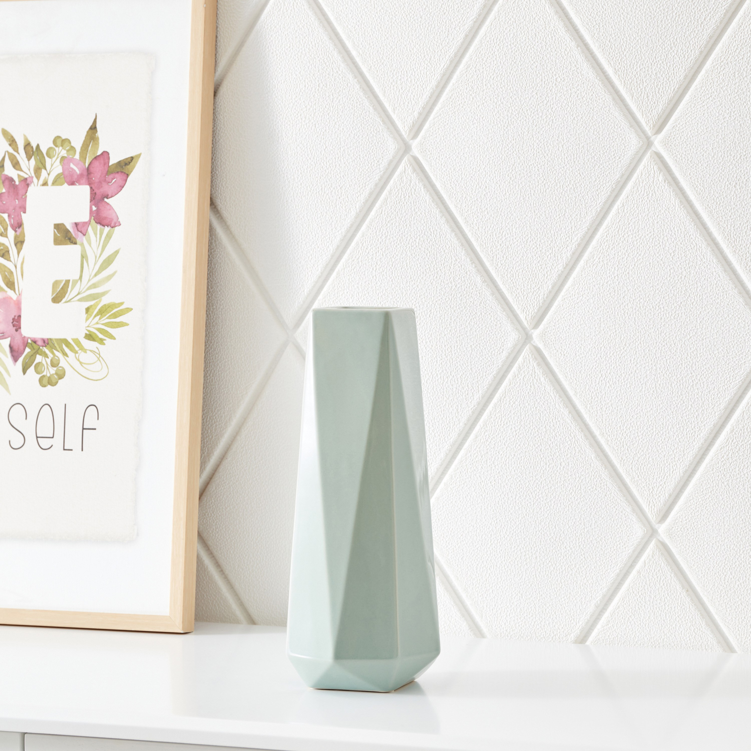مزهرية سيراميك من سانسا - 12.5x12.5x30 سم-hbxbedroom-decorandaccessories-vases-image-2
